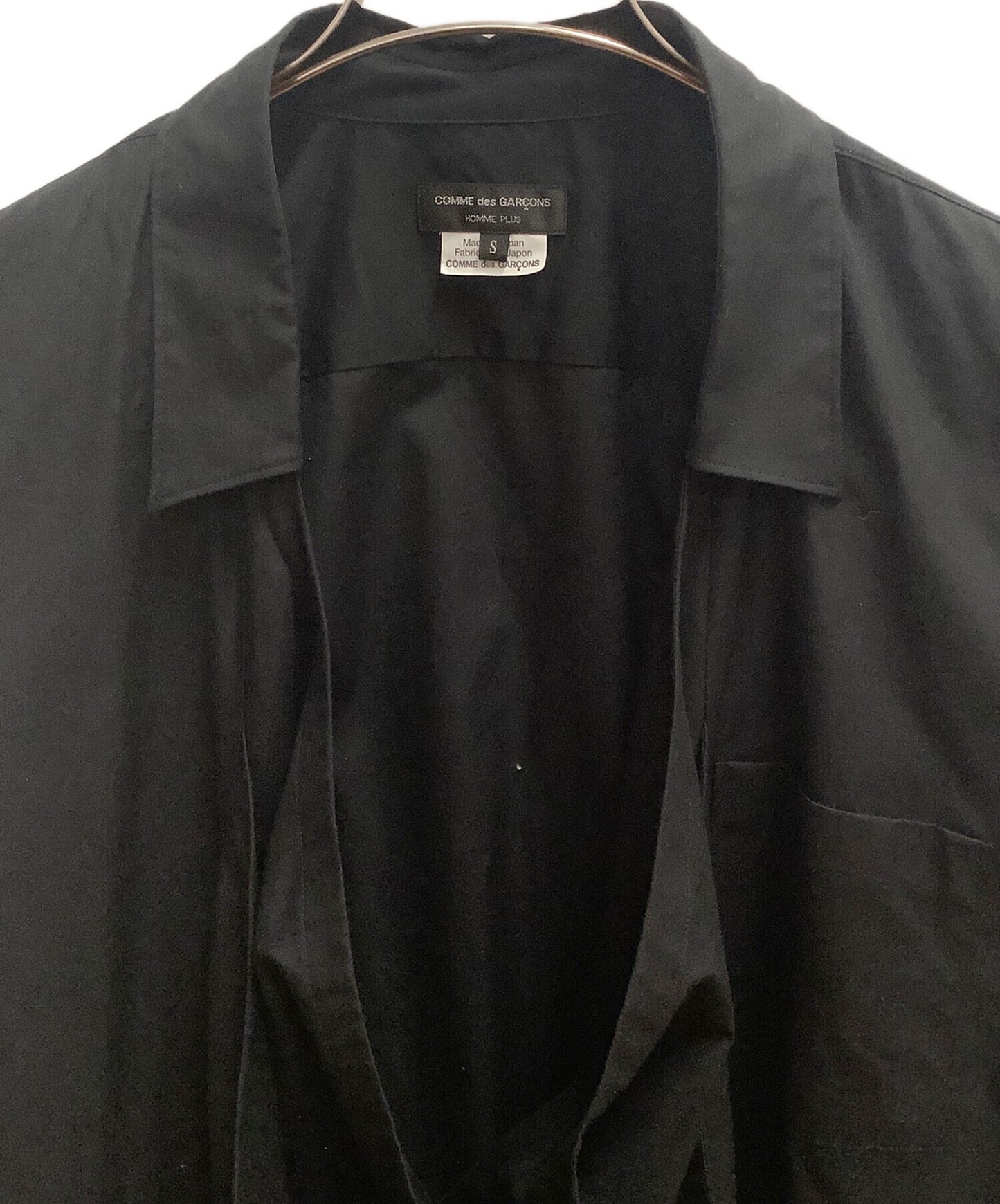 [Pre-owned] COMME des GARCONS HOMME PLUS OVERSIZED DRAPED SHIRT PJ-B024