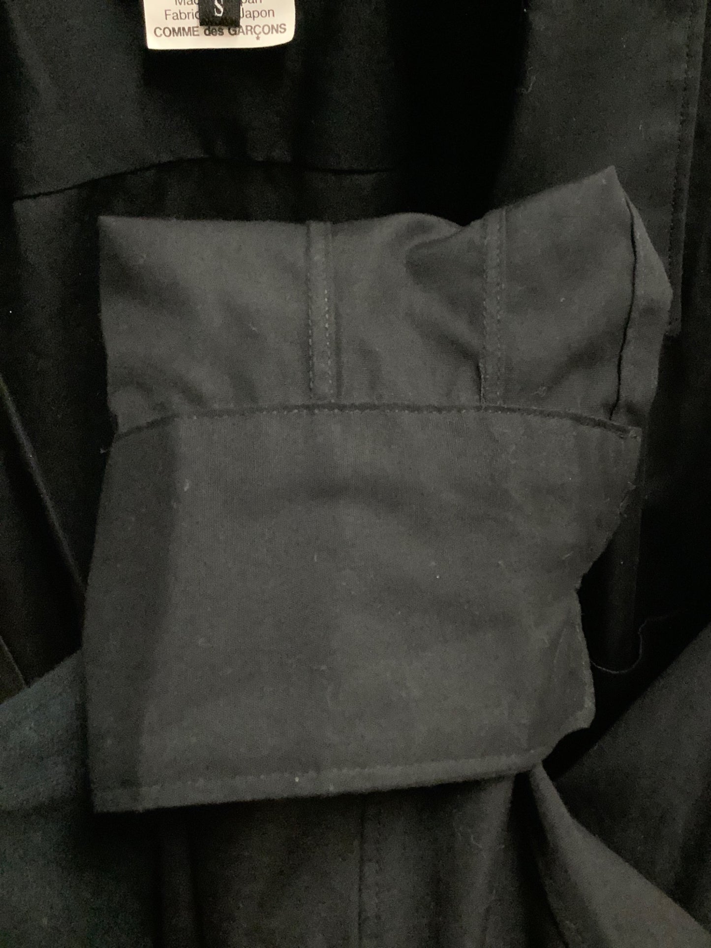 [Pre-owned] COMME des GARCONS HOMME PLUS OVERSIZED DRAPED SHIRT PJ-B024