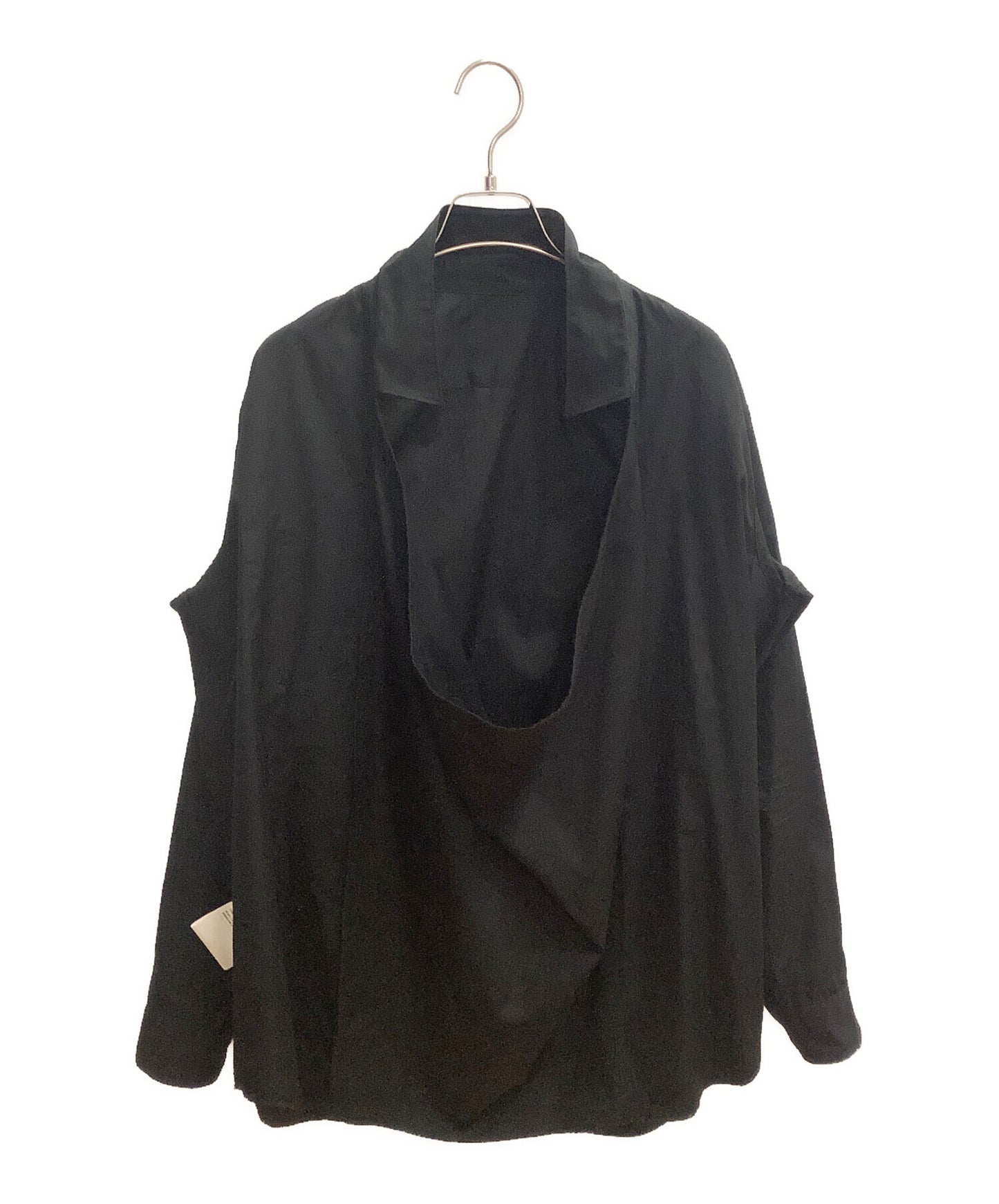 [Pre-owned] COMME des GARCONS HOMME PLUS OVERSIZED DRAPED SHIRT PJ-B024