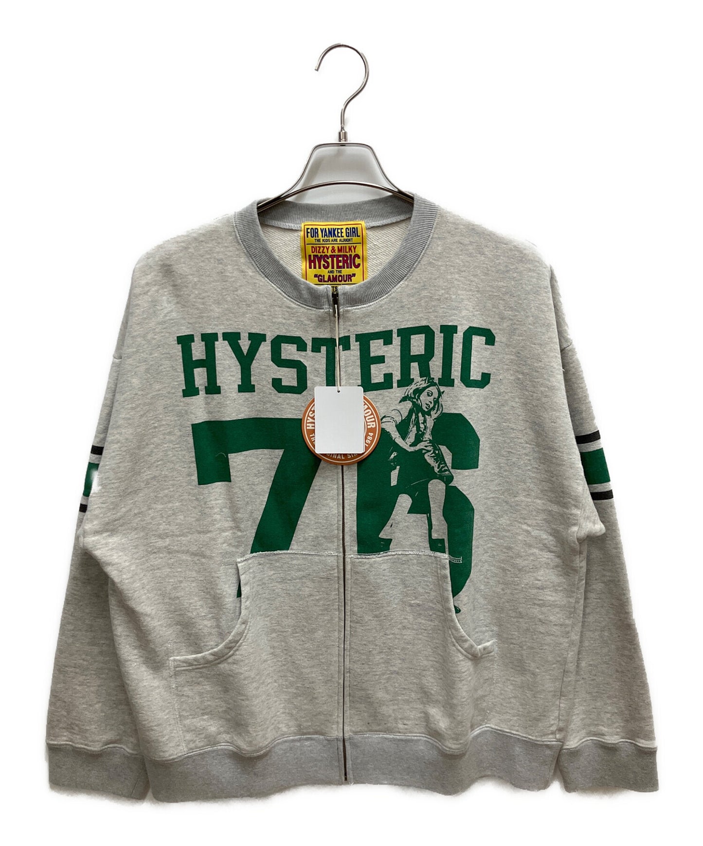 [Pre-owned] Hysteric Glamour Zip-Up Sweatshirt 01241CJ01
