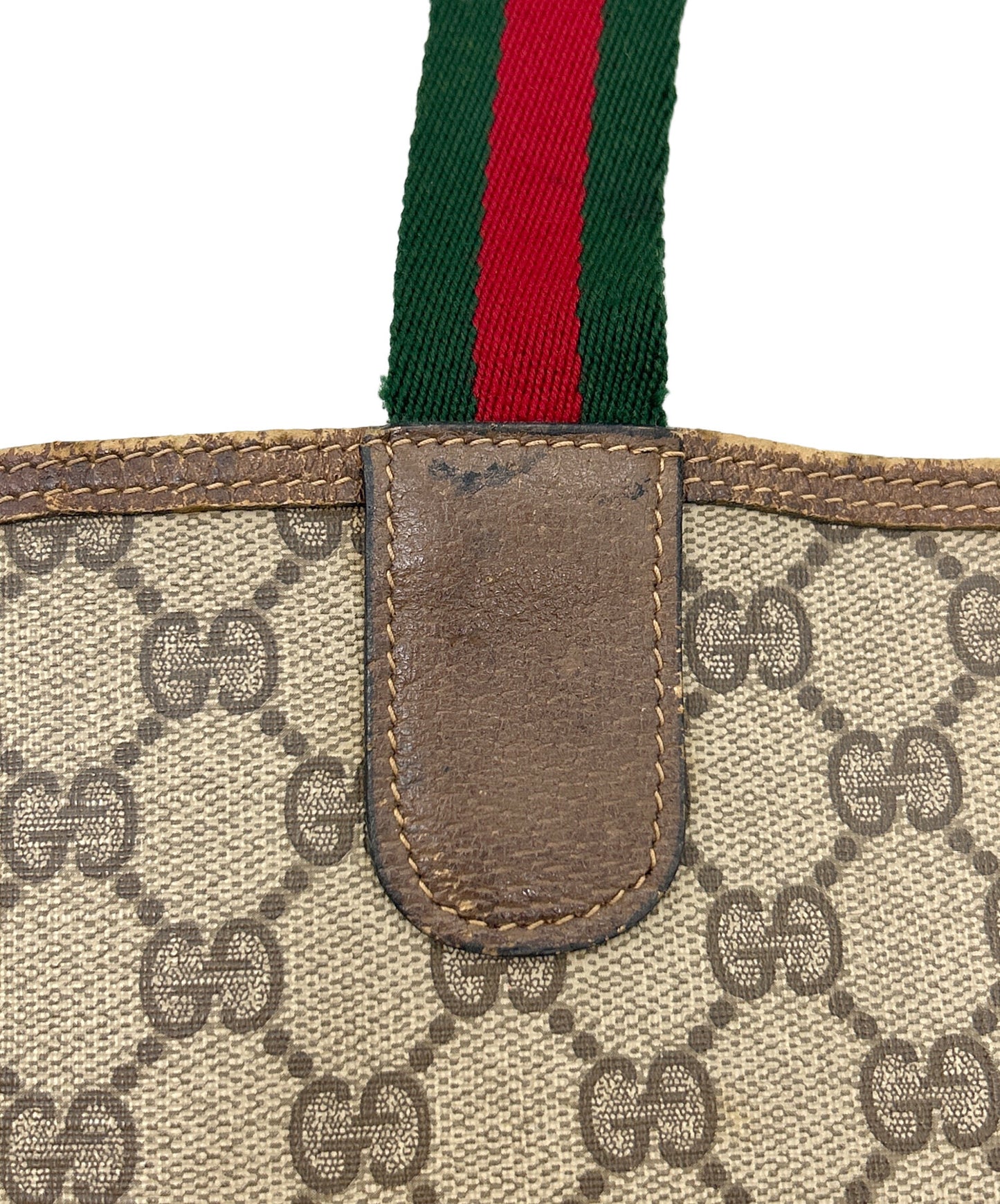 [Pre-owned] GUCCI Tote bag / Sherry line 39-02-003