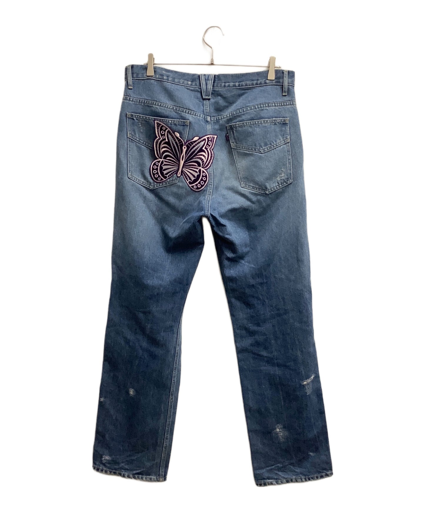 [Pre-owned] Needles patchwork denim KP139.