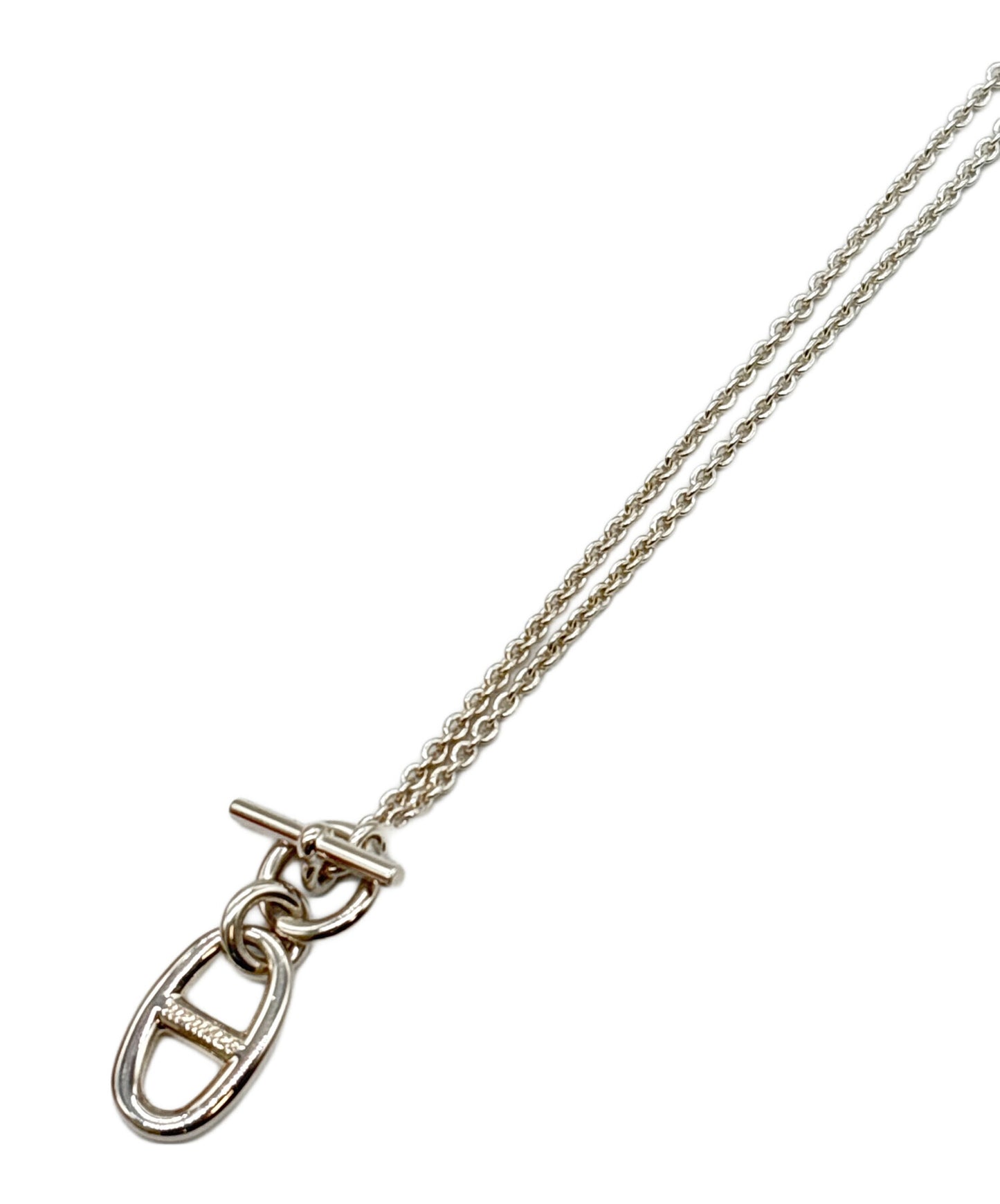 [Pre-owned] HERMES Amulet Necklace / Chaîne Dunk