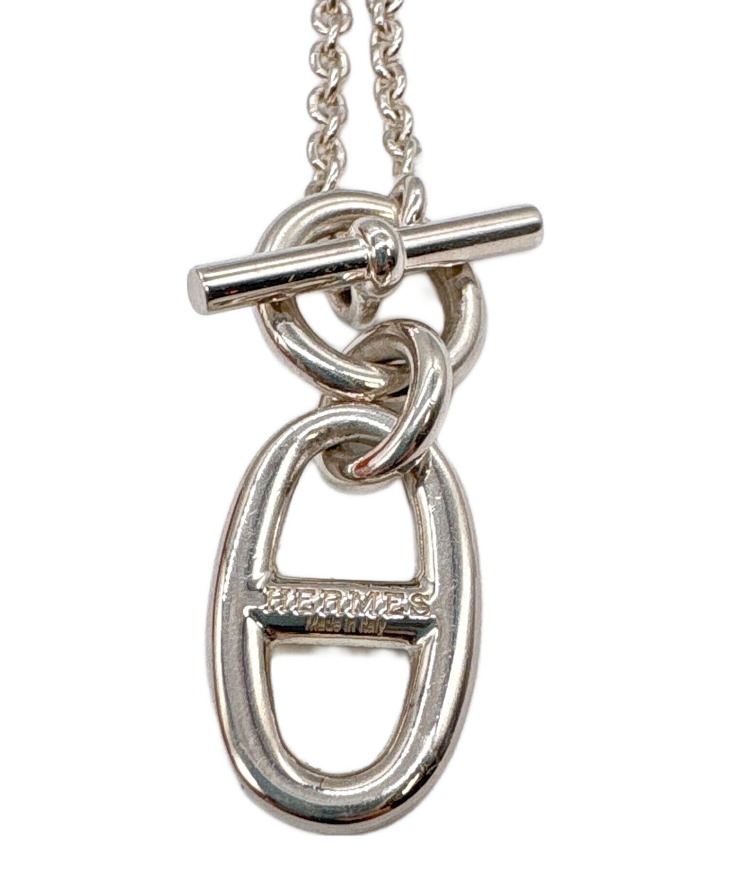 [Pre-owned] HERMES Amulet Necklace / Chaîne Dunk