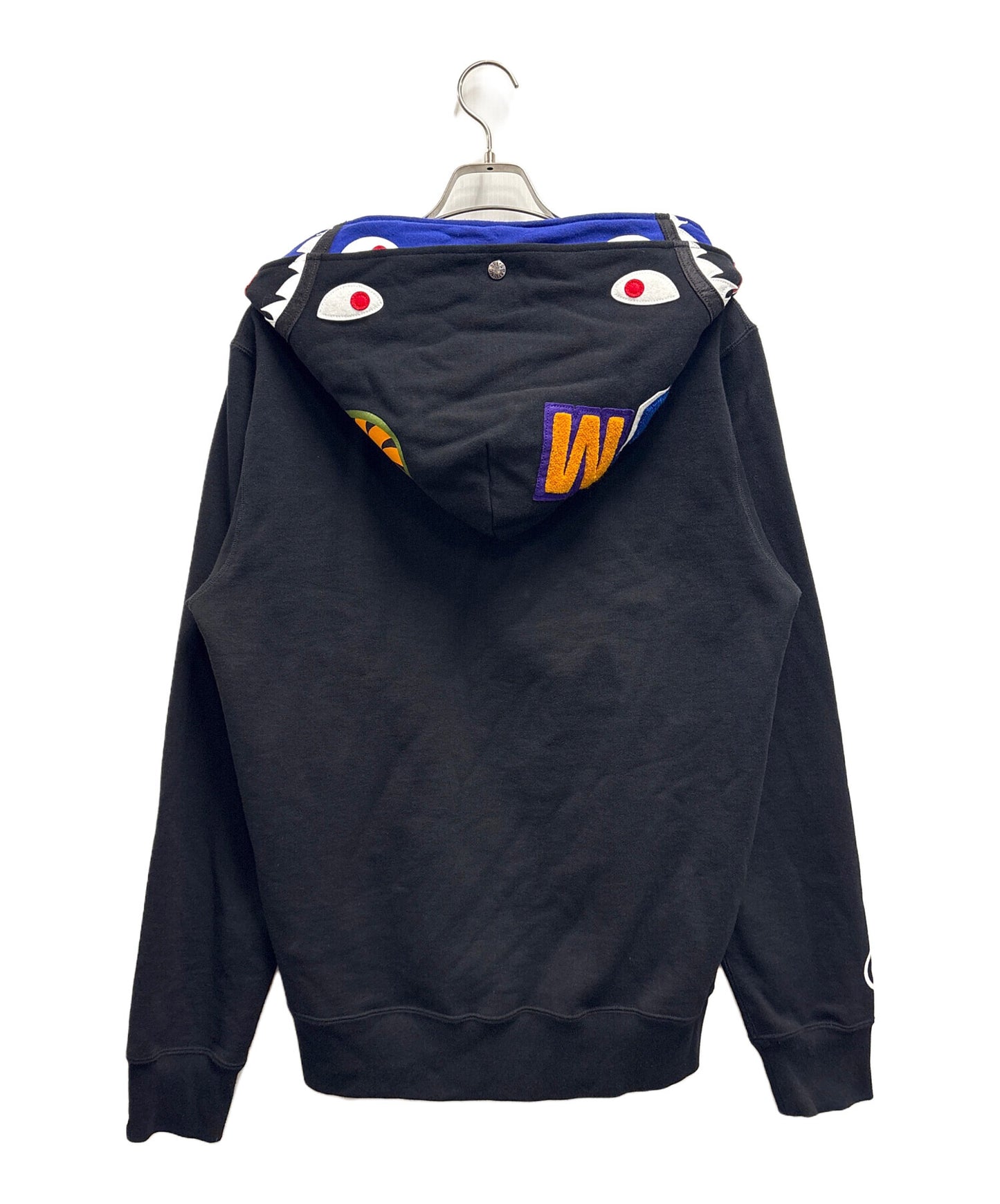 [Pre-owned] A BATHING APE SHARK FULL ZIP DOUBLE HOODIE 001zpg201005x