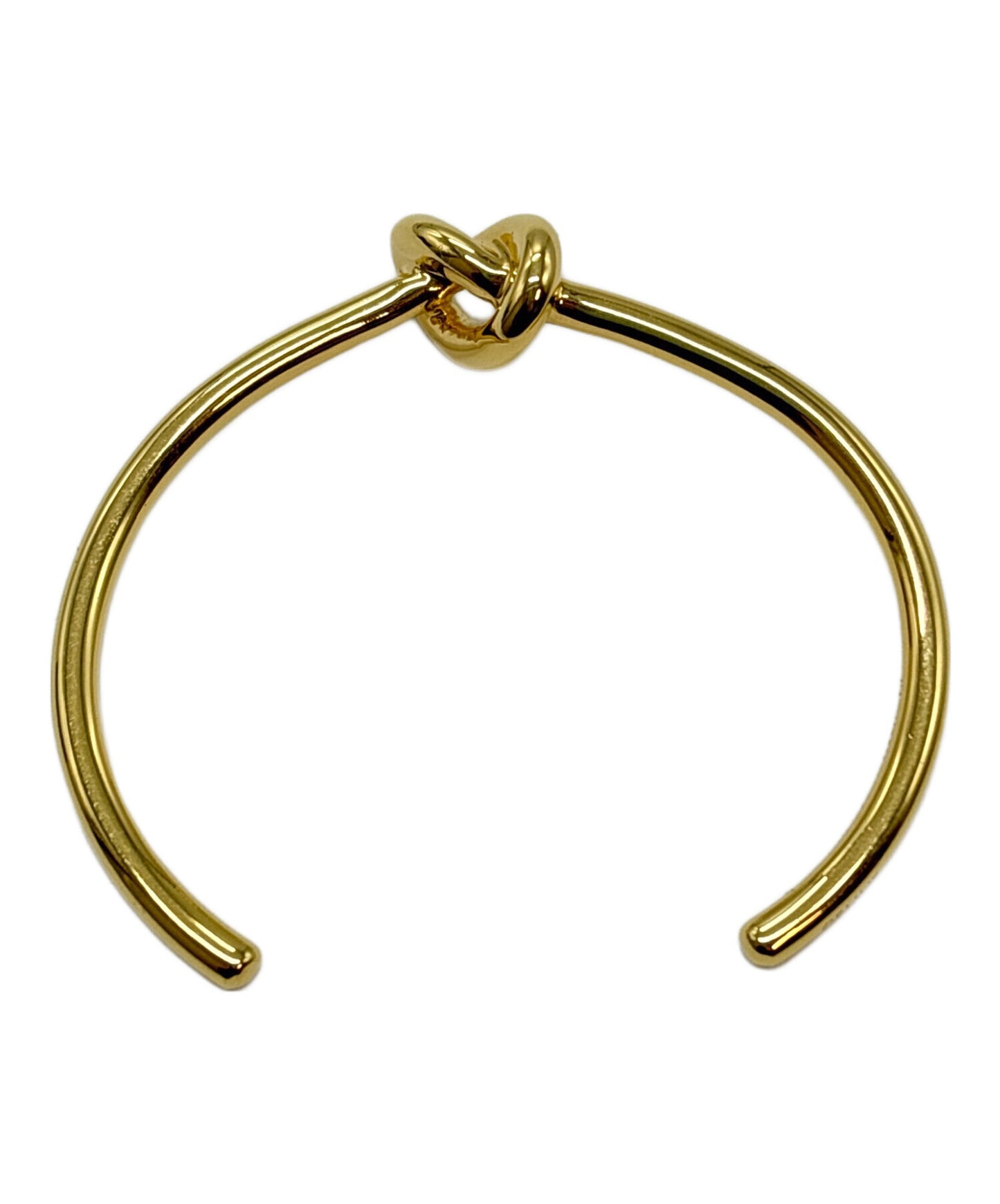 [Pre-owned] CELINE Knot Extra Thin Bracelet 46P466BRA.35OR
