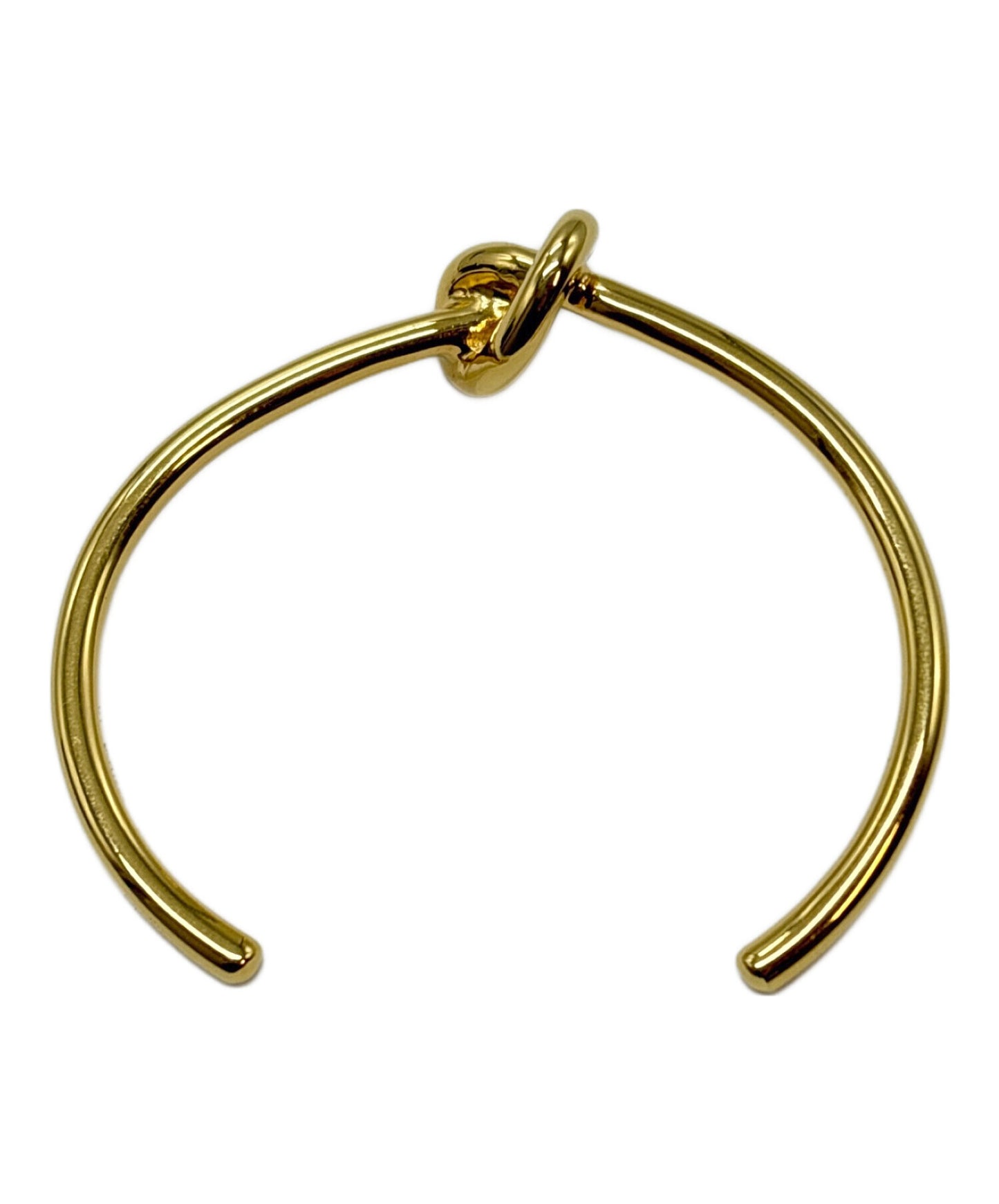 [Pre-owned] CELINE Knot Extra Thin Bracelet 46P466BRA.35OR