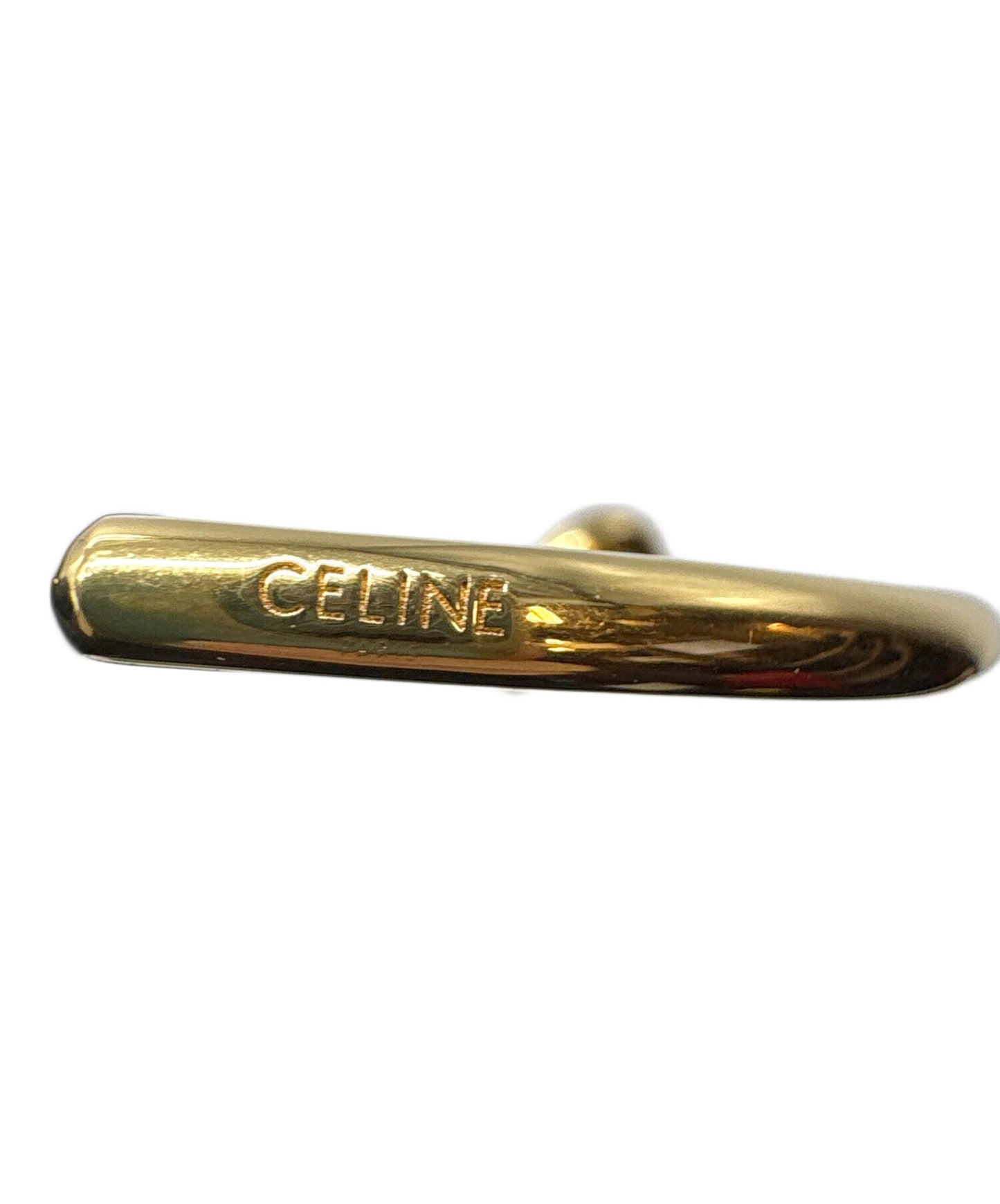 [Pre-owned] CELINE Knot Extra Thin Bracelet 46P466BRA.35OR