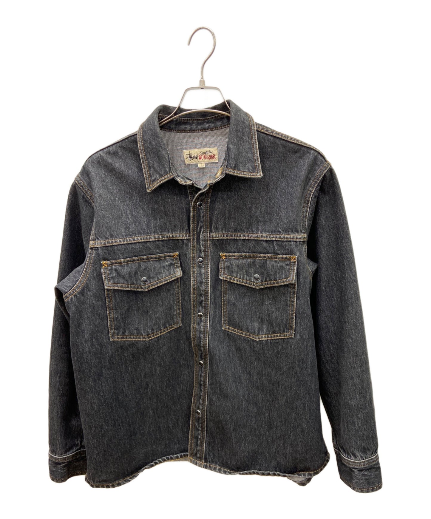 [Pre-owned] stussy denim shirt 1110265