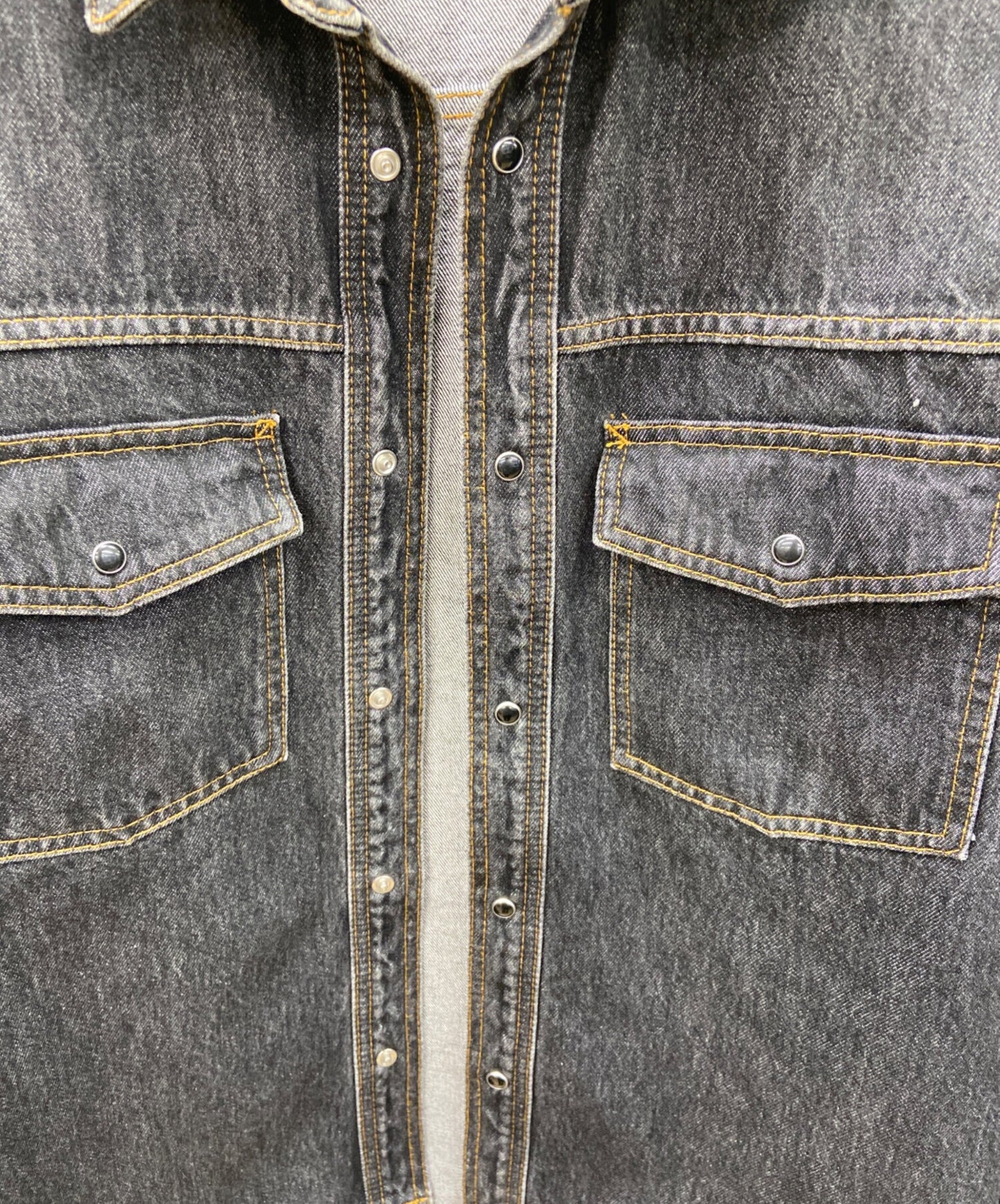 [Pre-owned] stussy denim shirt 1110265