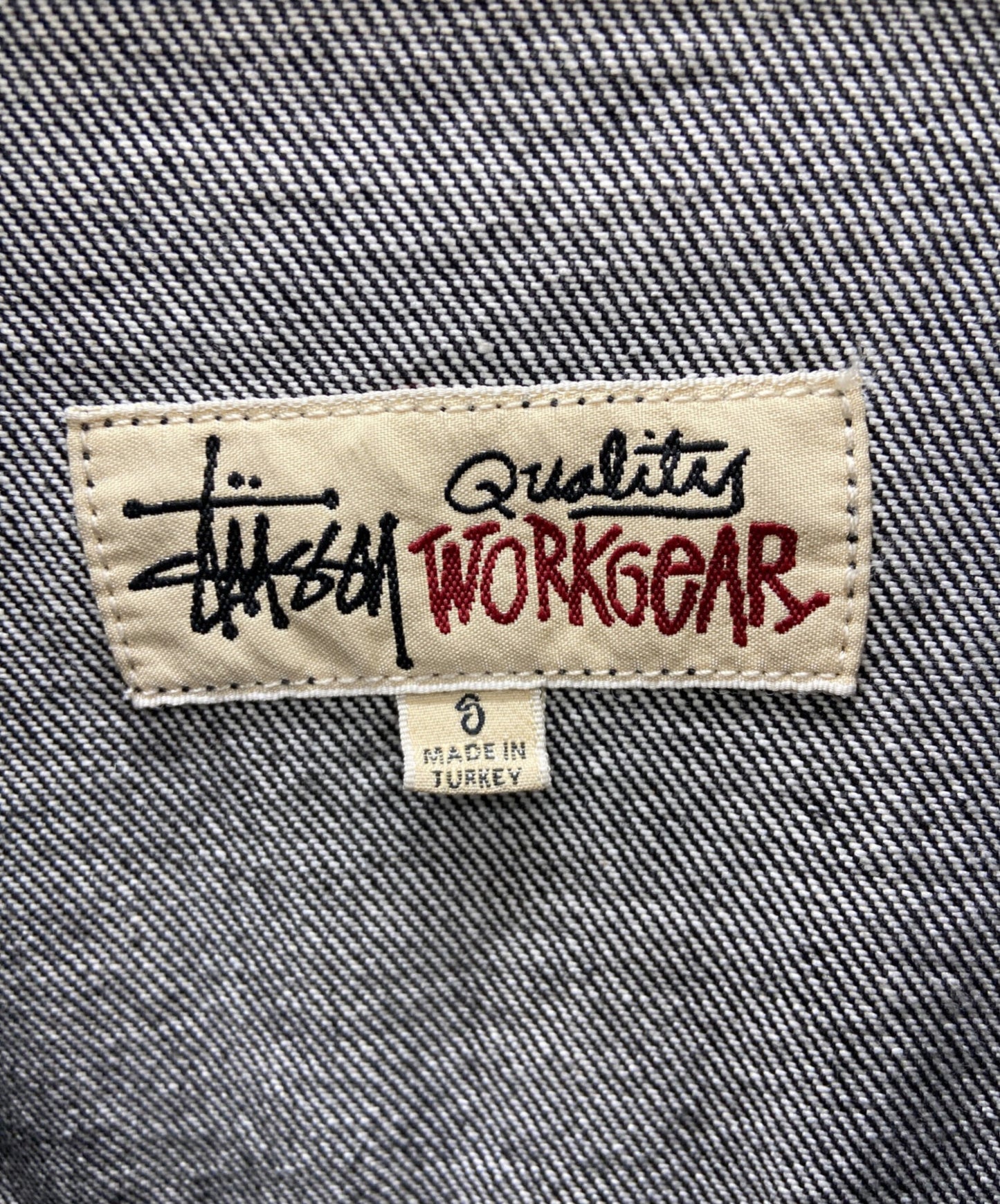 [Pre-owned] stussy denim shirt 1110265