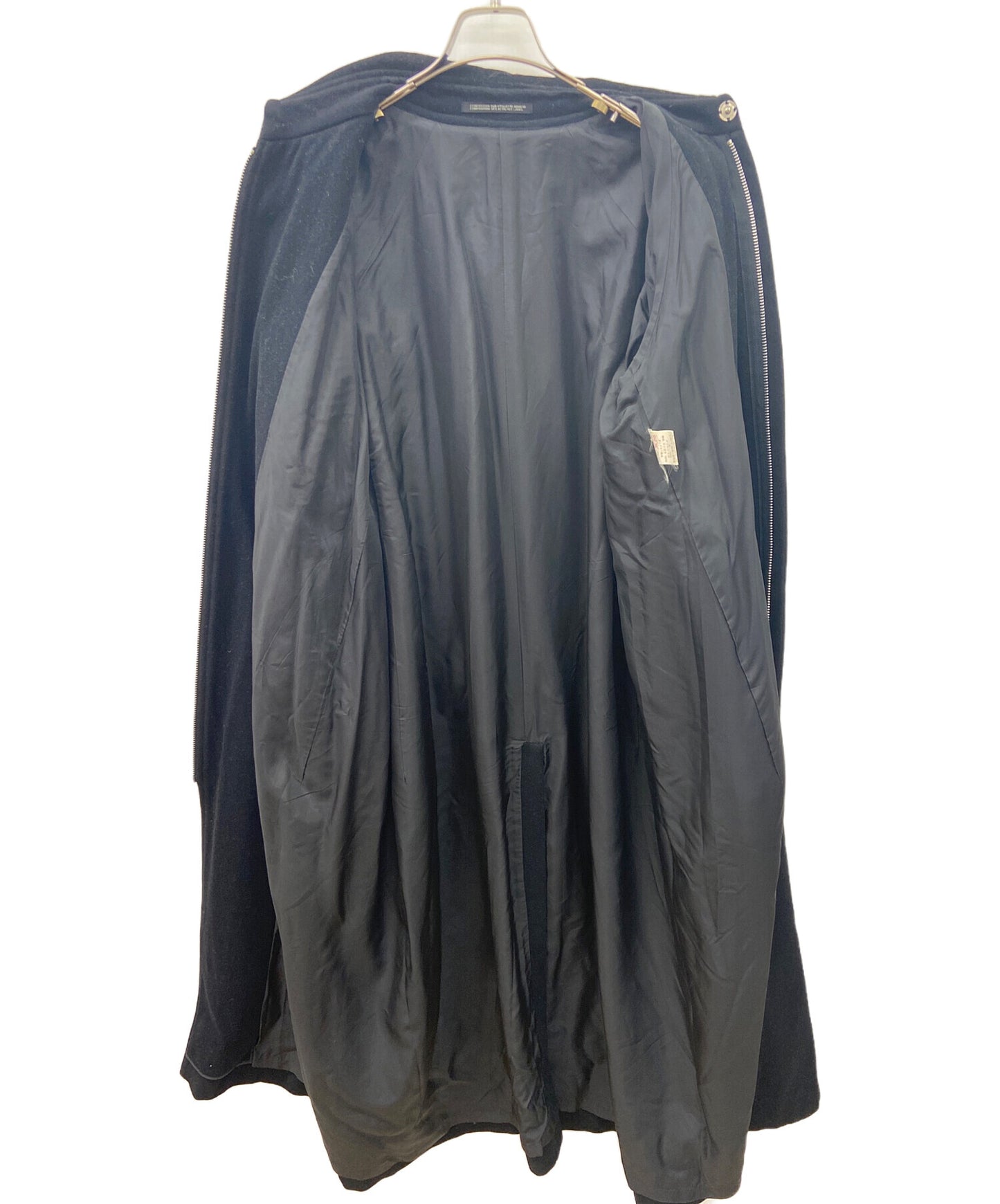 [Pre-owned] Y's zip-up stainless-steel collar coat YH-C05-103