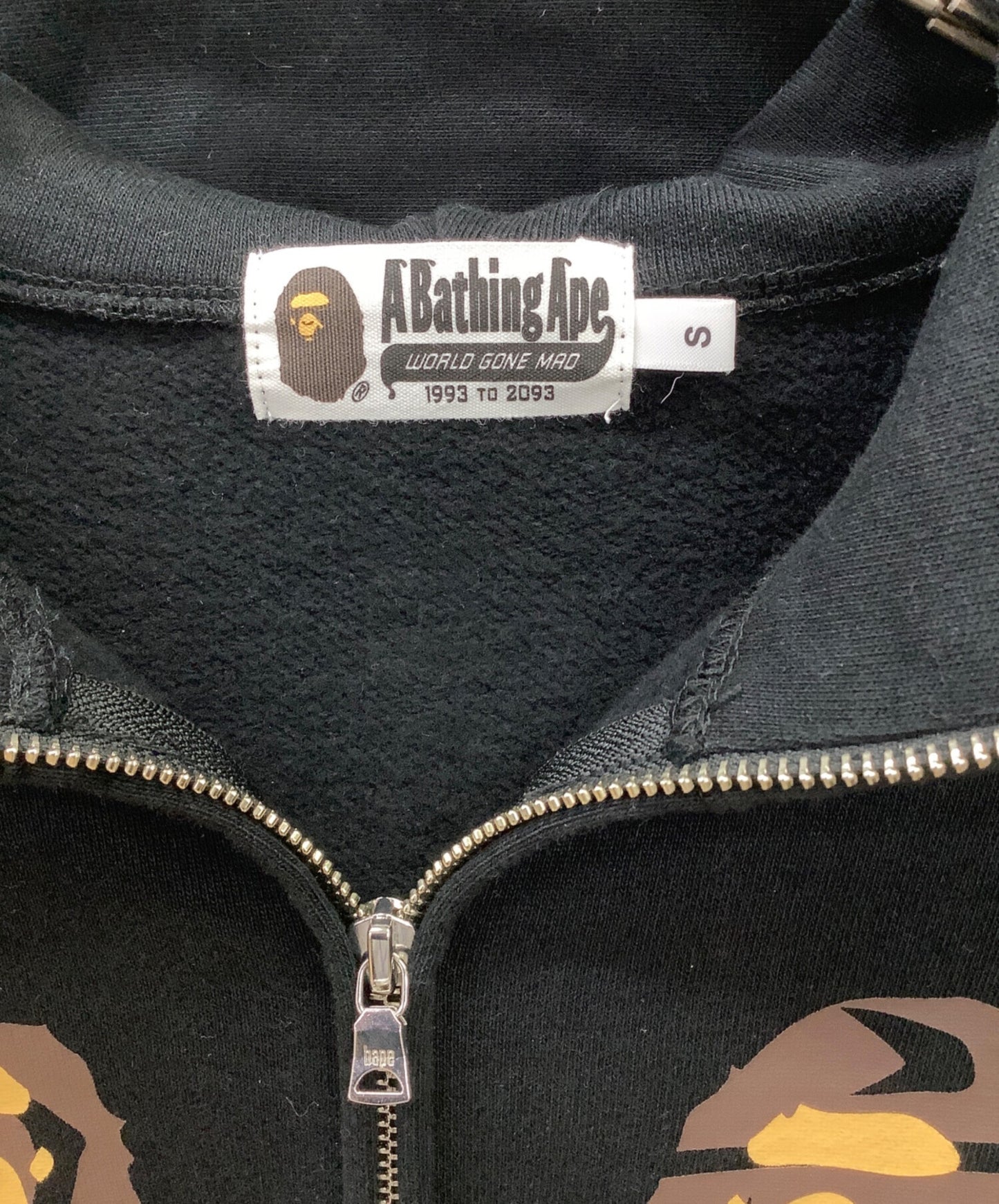 [Pre-owned] A BATHING APE SOUVENIR FULL ZIP HOODIE 001zpj721005f