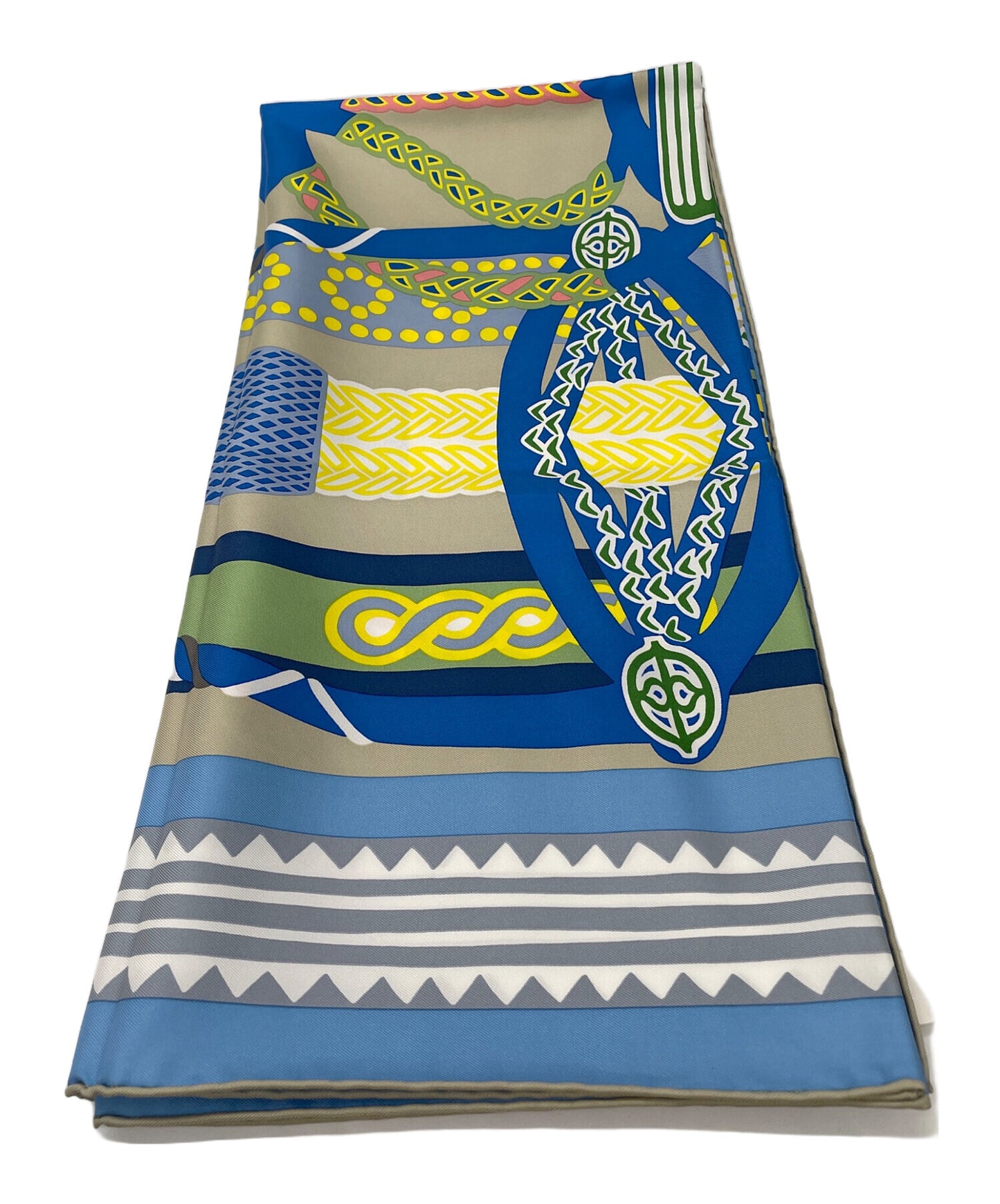 [Pre-owned] HERMES silk scarf