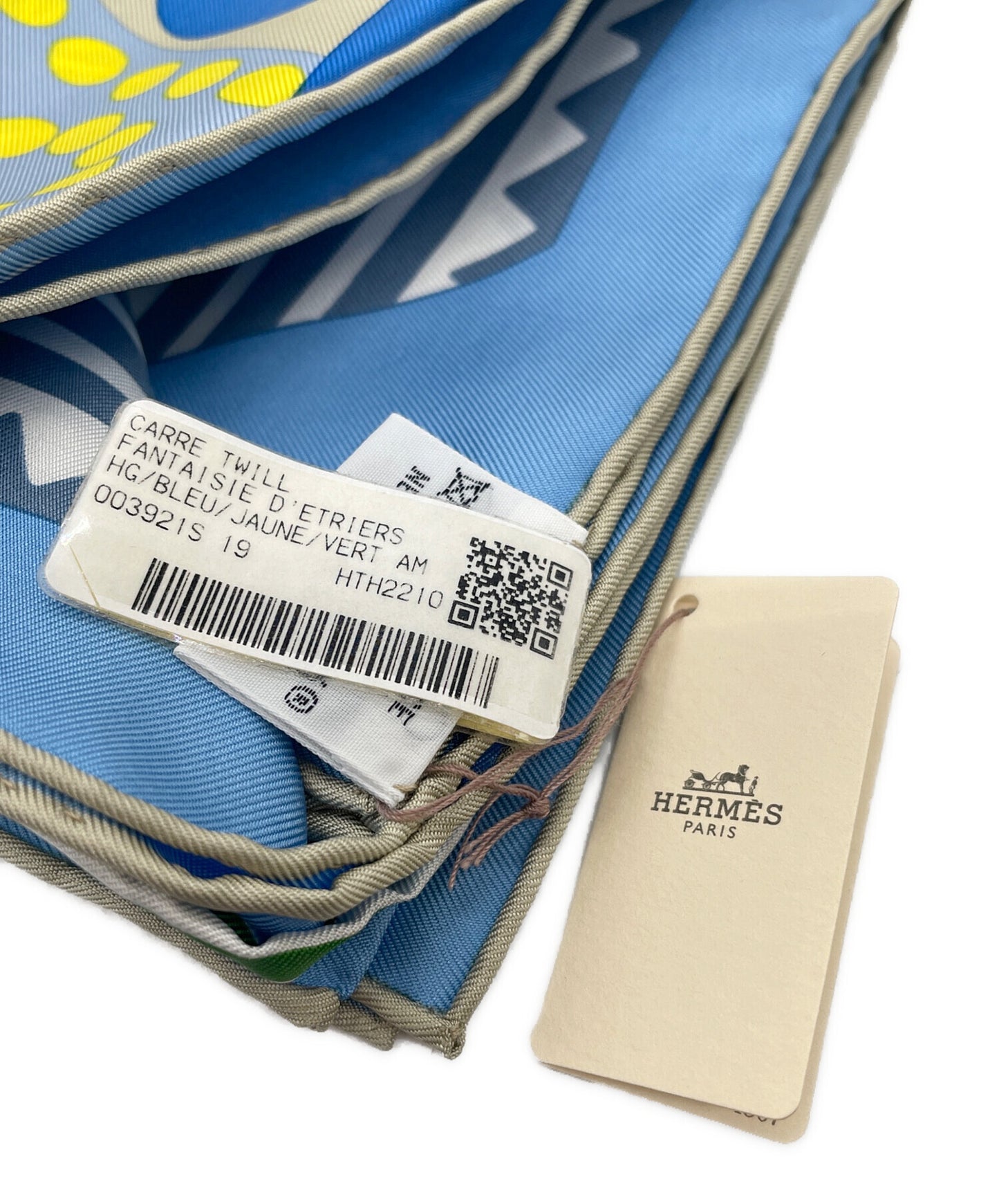 [Pre-owned] HERMES silk scarf