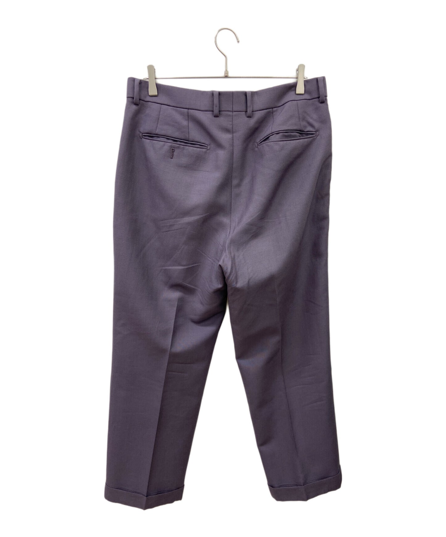 [Pre-owned] WACKO MARIA Mohair-blend tucked pants