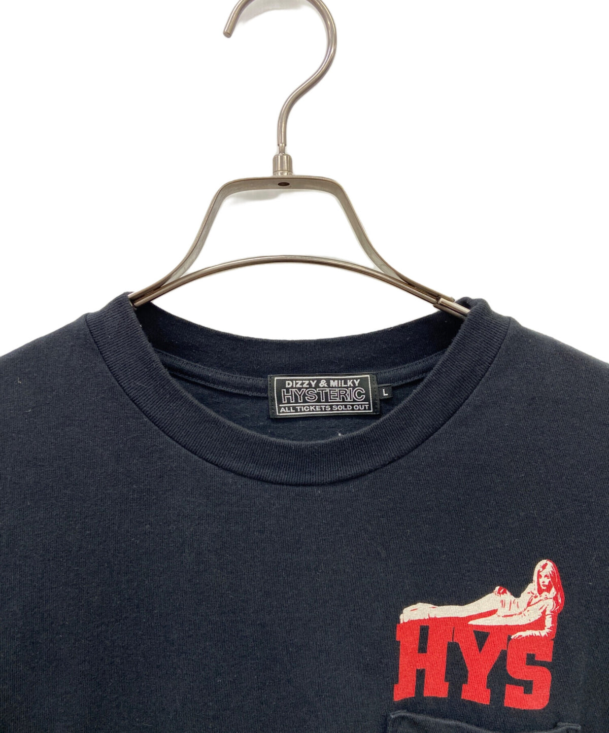 [Pre-owned] Hysteric Glamour Short-Sleeve T-Shirt 02261CT21
