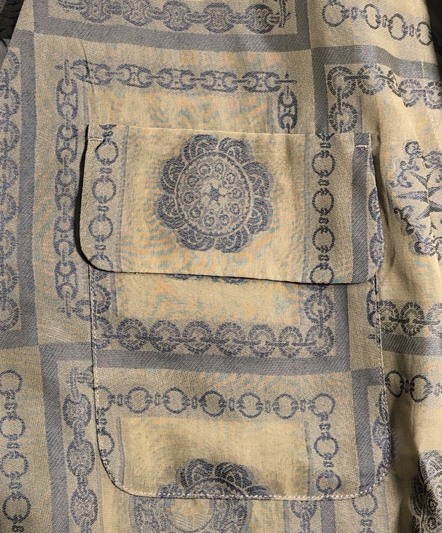 [Pre-owned] Needles V Neck Shirts MR134-BSM34