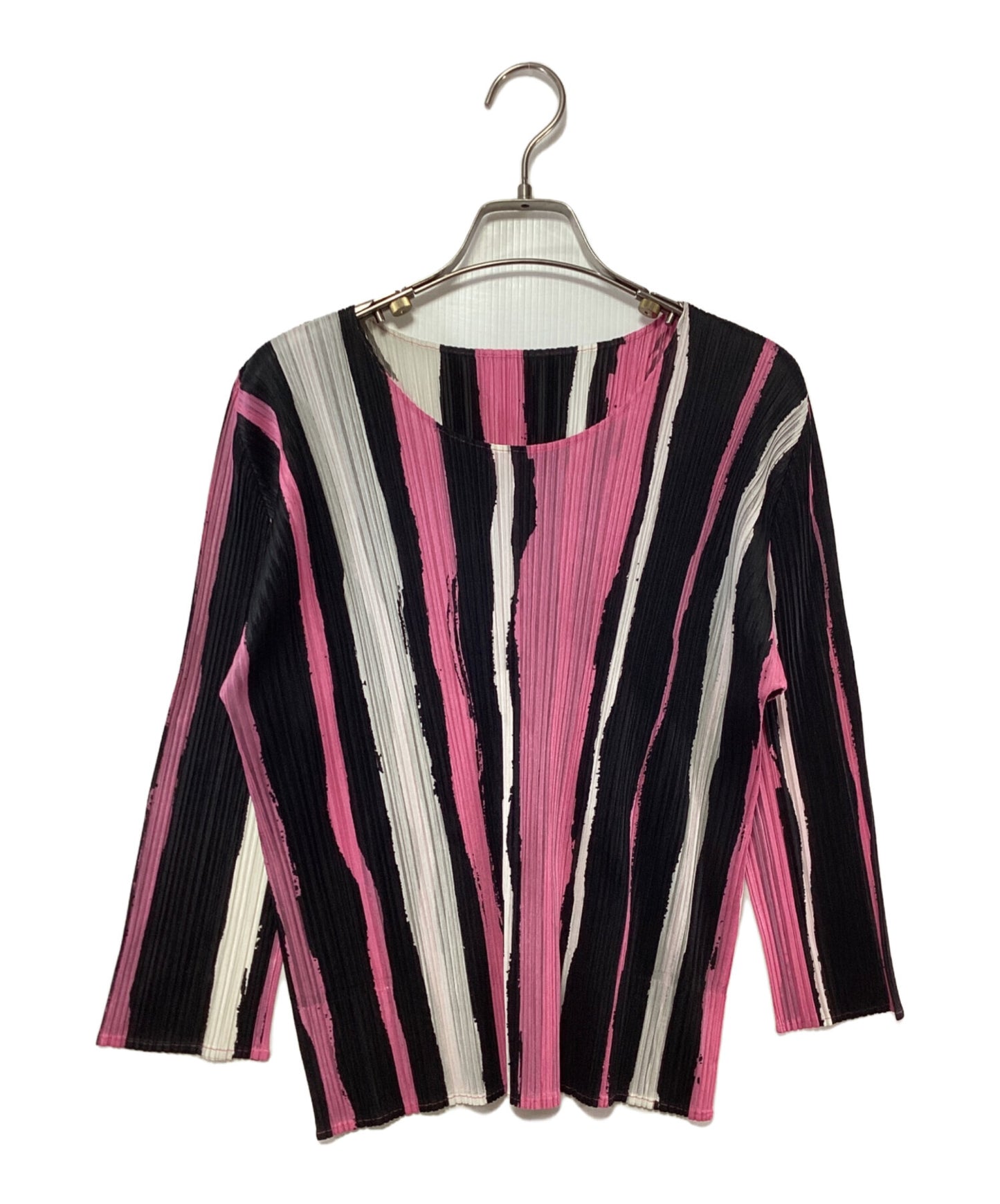 [Pre-owned] PLEATS PLEASE pleated knit PP01-JK574