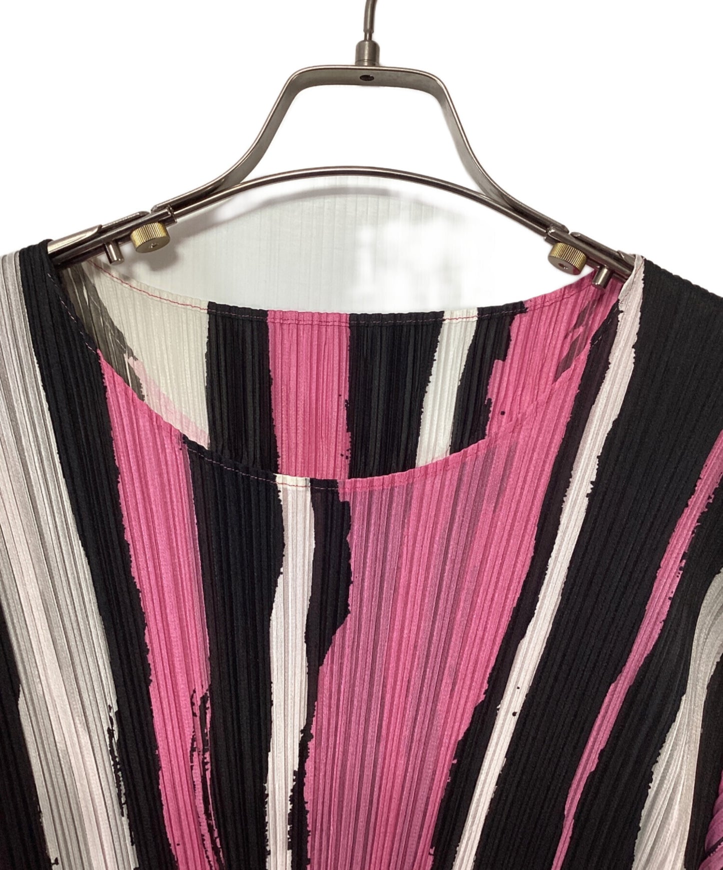 [Pre-owned] PLEATS PLEASE pleated knit PP01-JK574