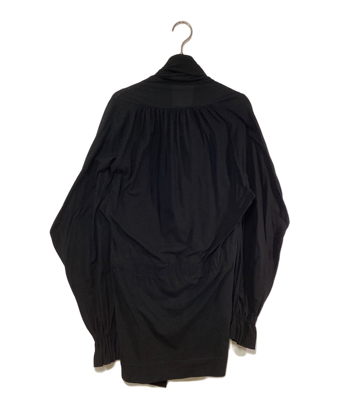 [Pre-owned] Vivienne Westwood RED LABEL draped blouse 15-01-351025