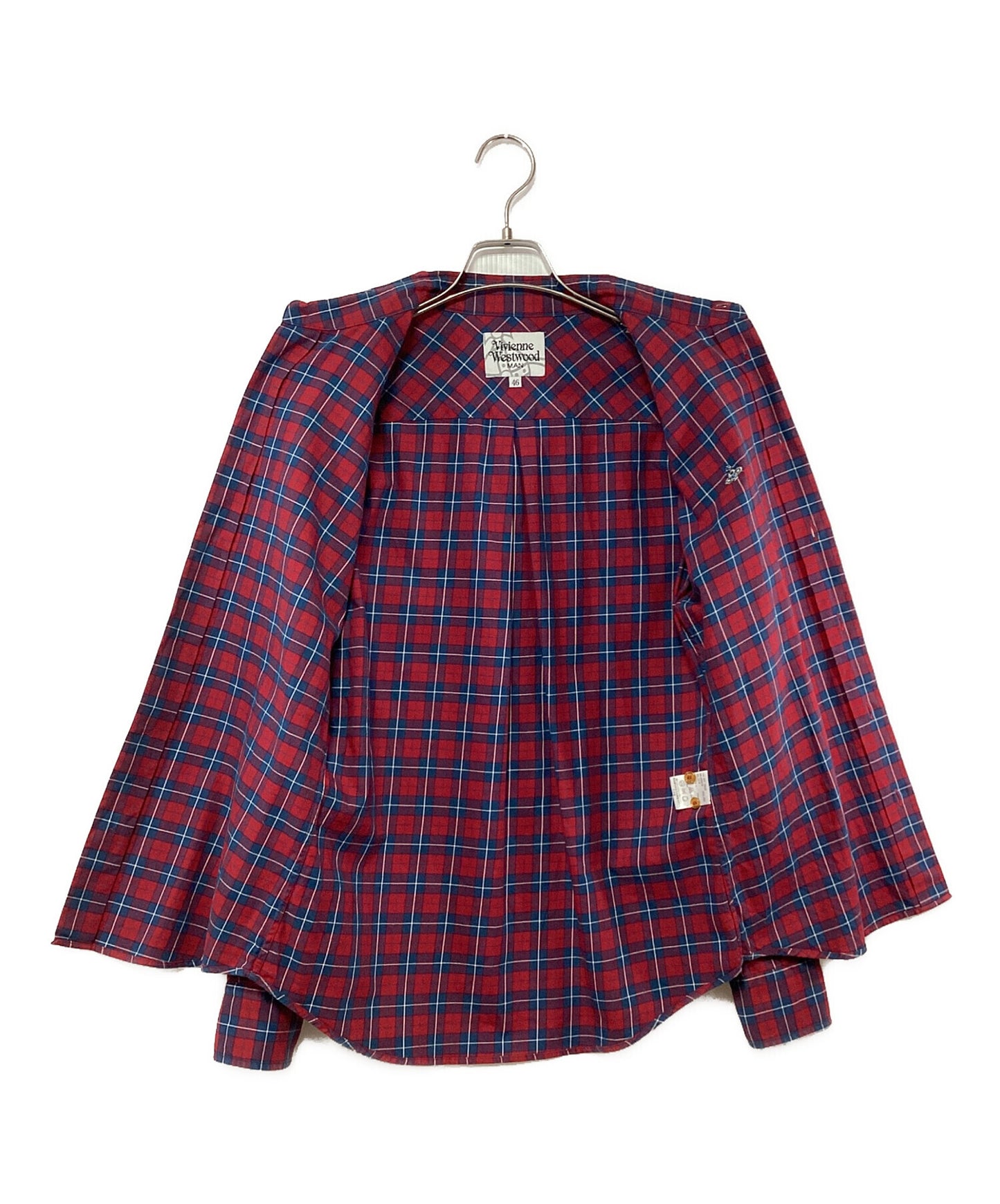 [Pre-owned] Vivienne Westwood checked shirt VW-WR-78530