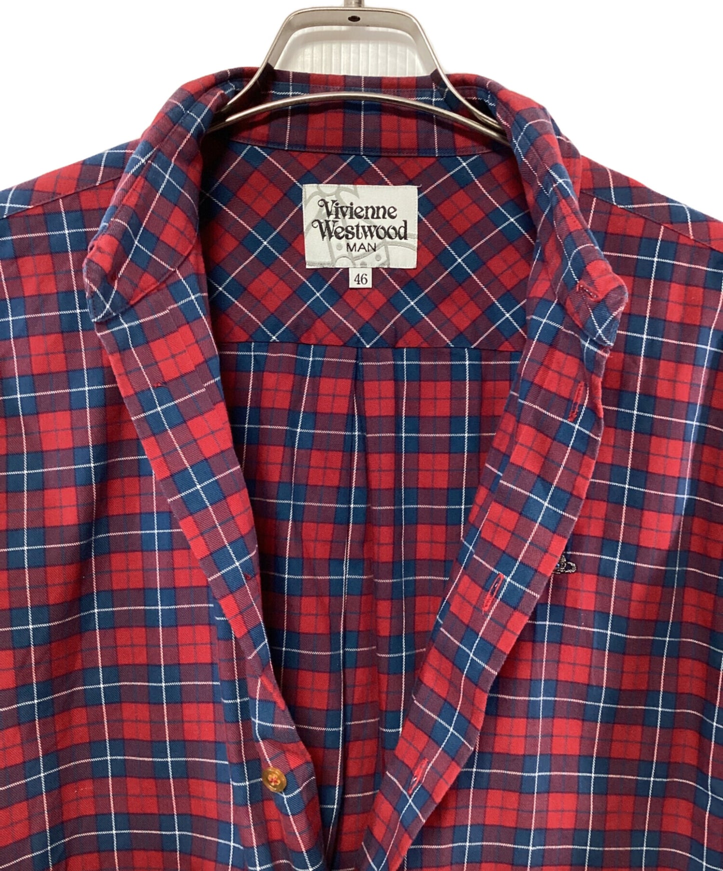 [Pre-owned] Vivienne Westwood checked shirt VW-WR-78530