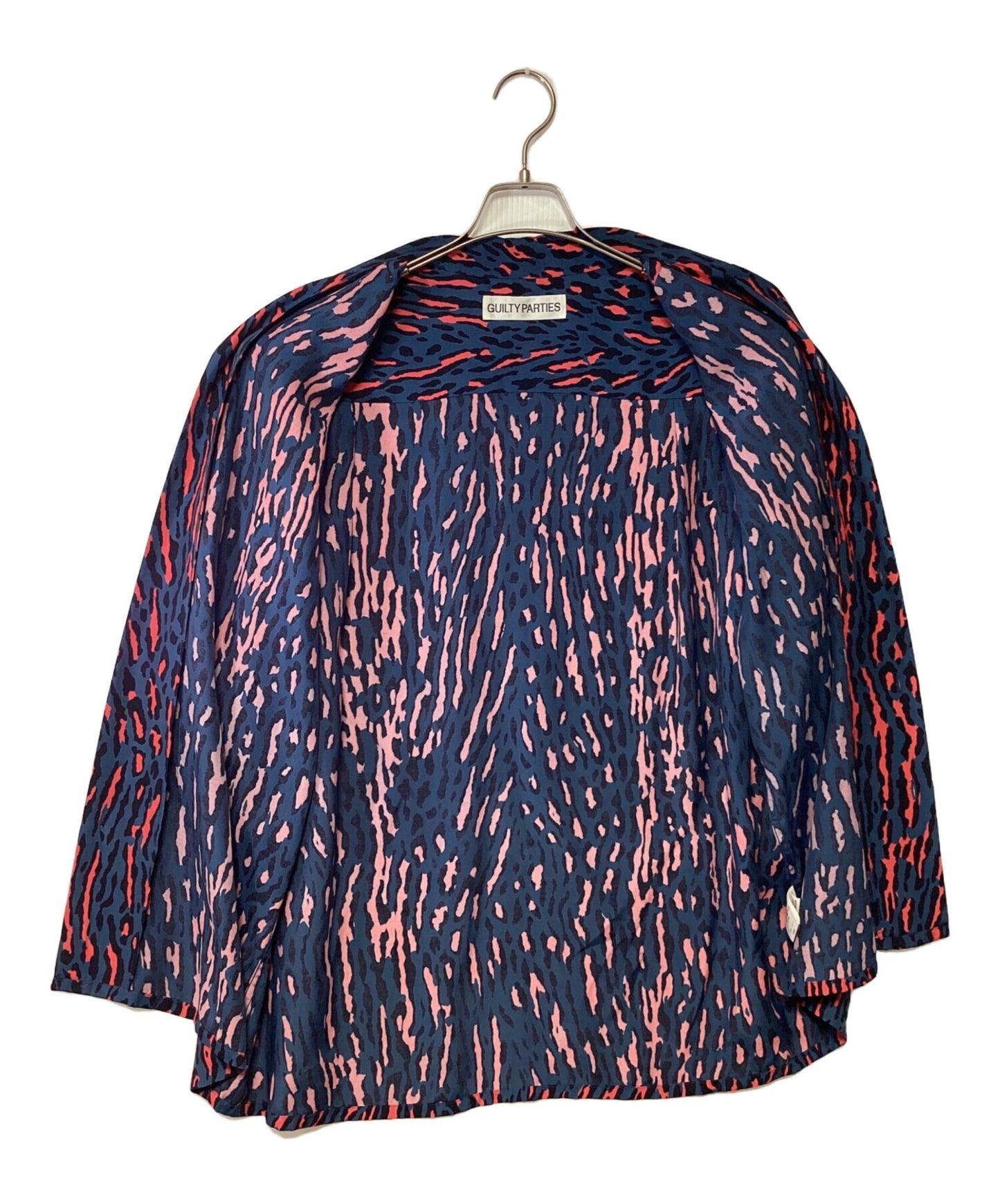 [Pre-owned] WACKO MARIA LEOPARD HAWAIIAN SHIRT