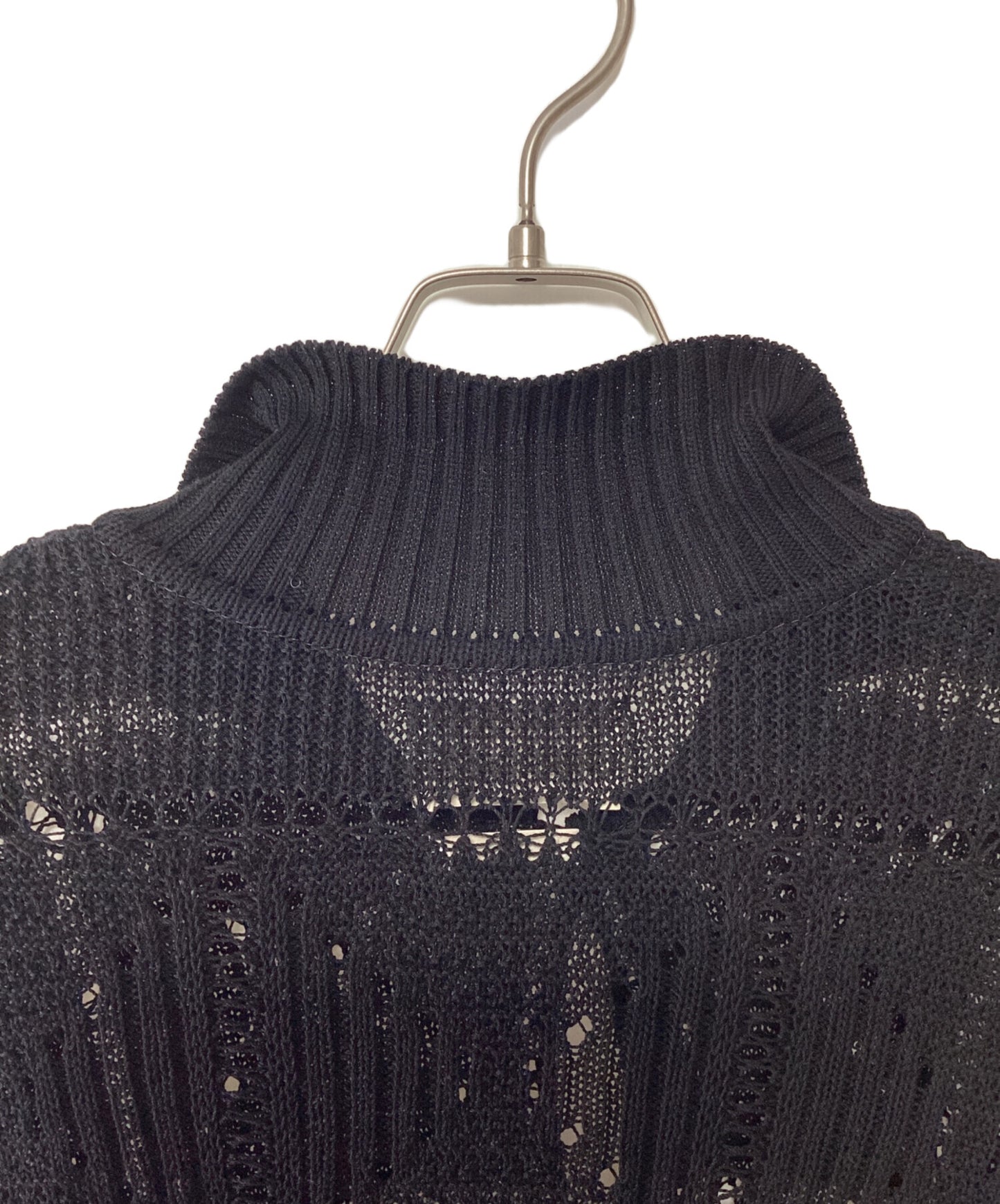 [Pre-owned] YOKE Crochet Knit Shirt YK25SS001011S