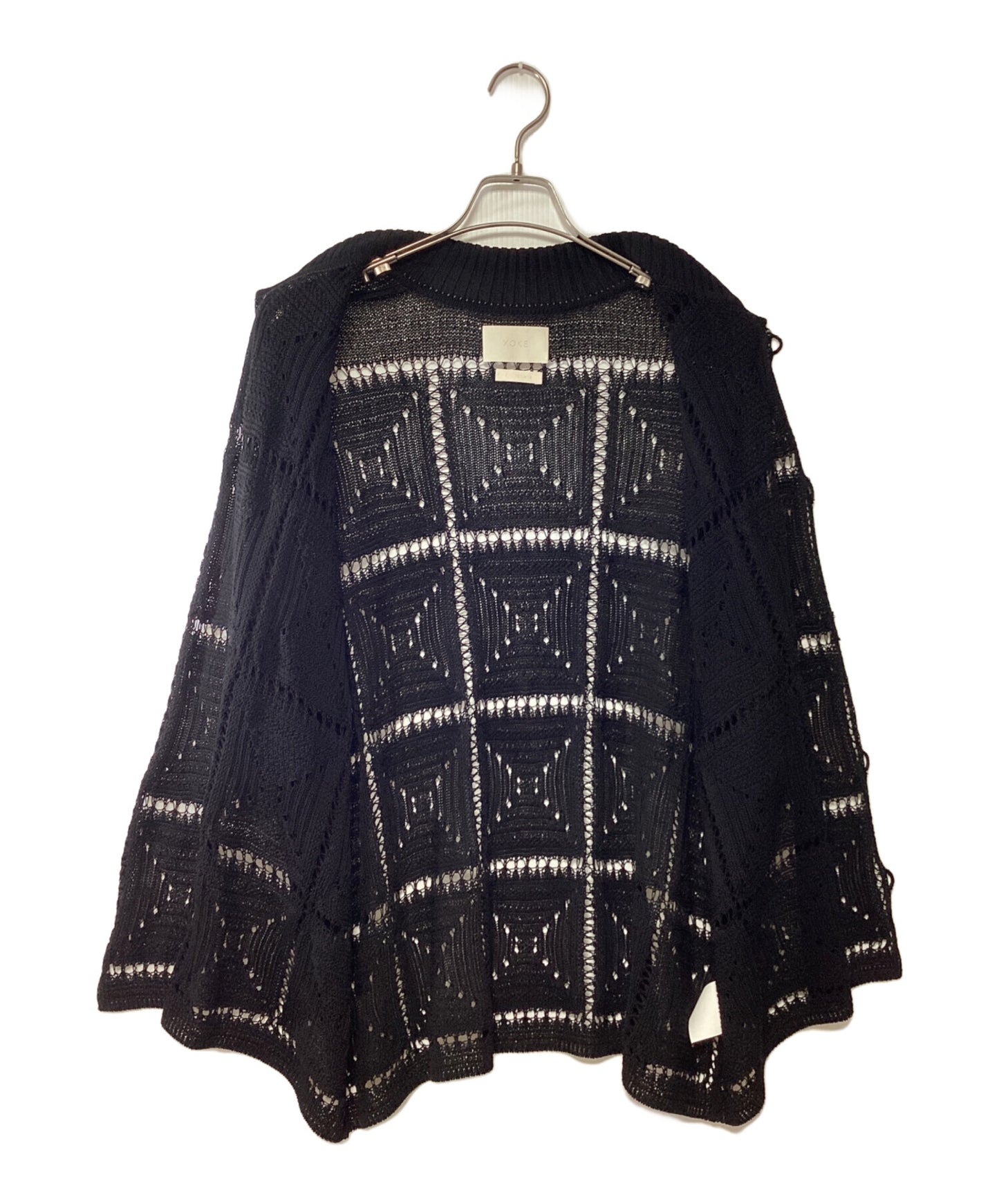 [Pre-owned] YOKE Crochet Knit Shirt YK25SS001011S