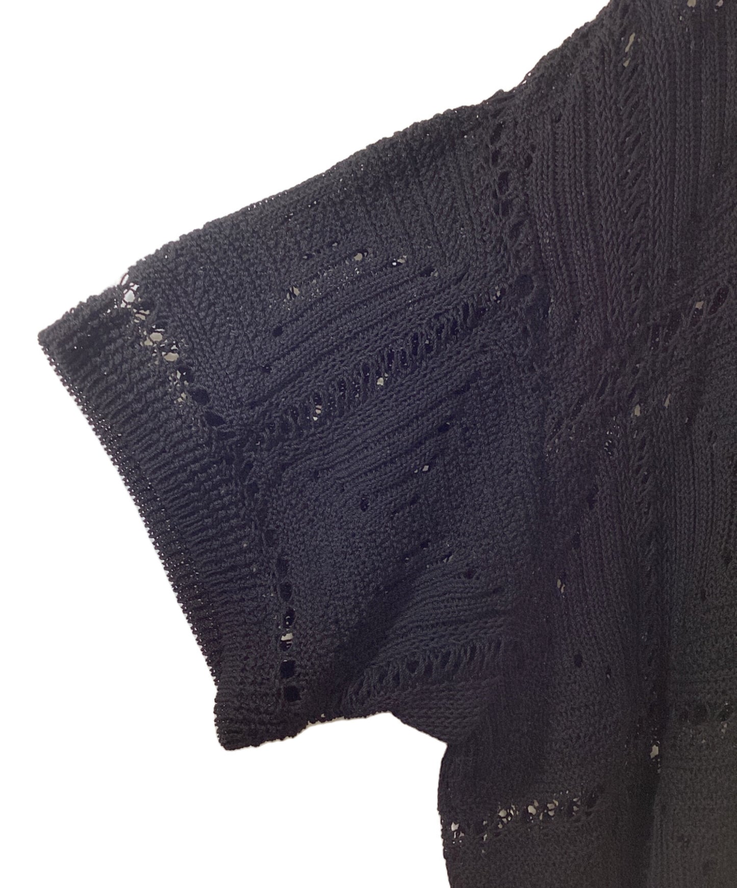 [Pre-owned] YOKE Crochet Knit Shirt YK25SS001011S