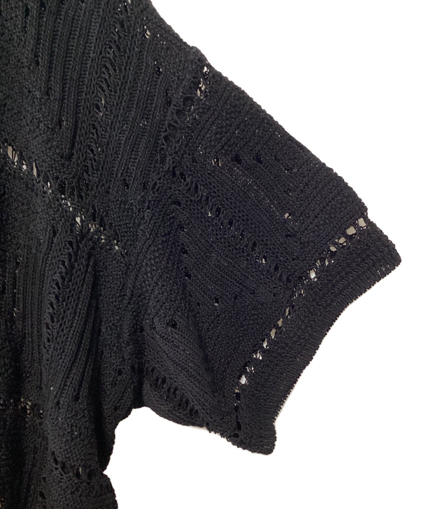 [Pre-owned] YOKE Crochet Knit Shirt YK25SS001011S