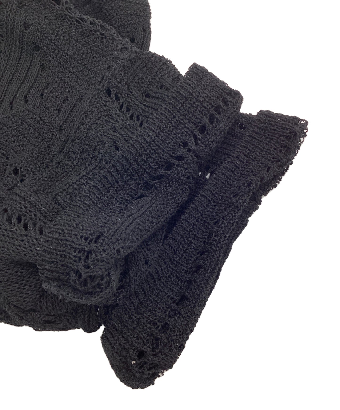 [Pre-owned] YOKE Crochet Knit Shirt YK25SS001011S