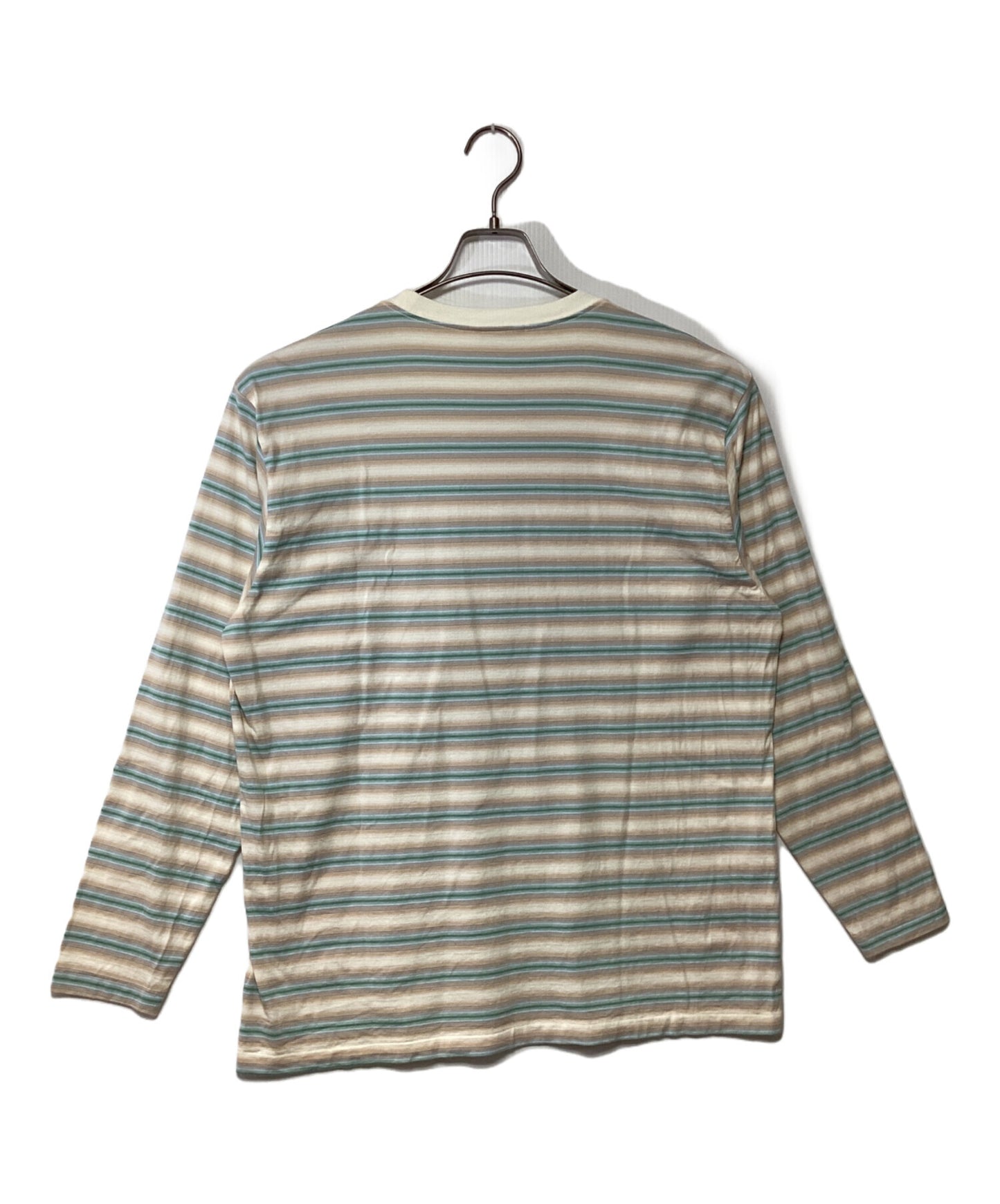 [Pre-owned] AURALEE GRADIENT STRIPE JERSEY LONG-SLEEVED T-SHIRT A25AP01GJ