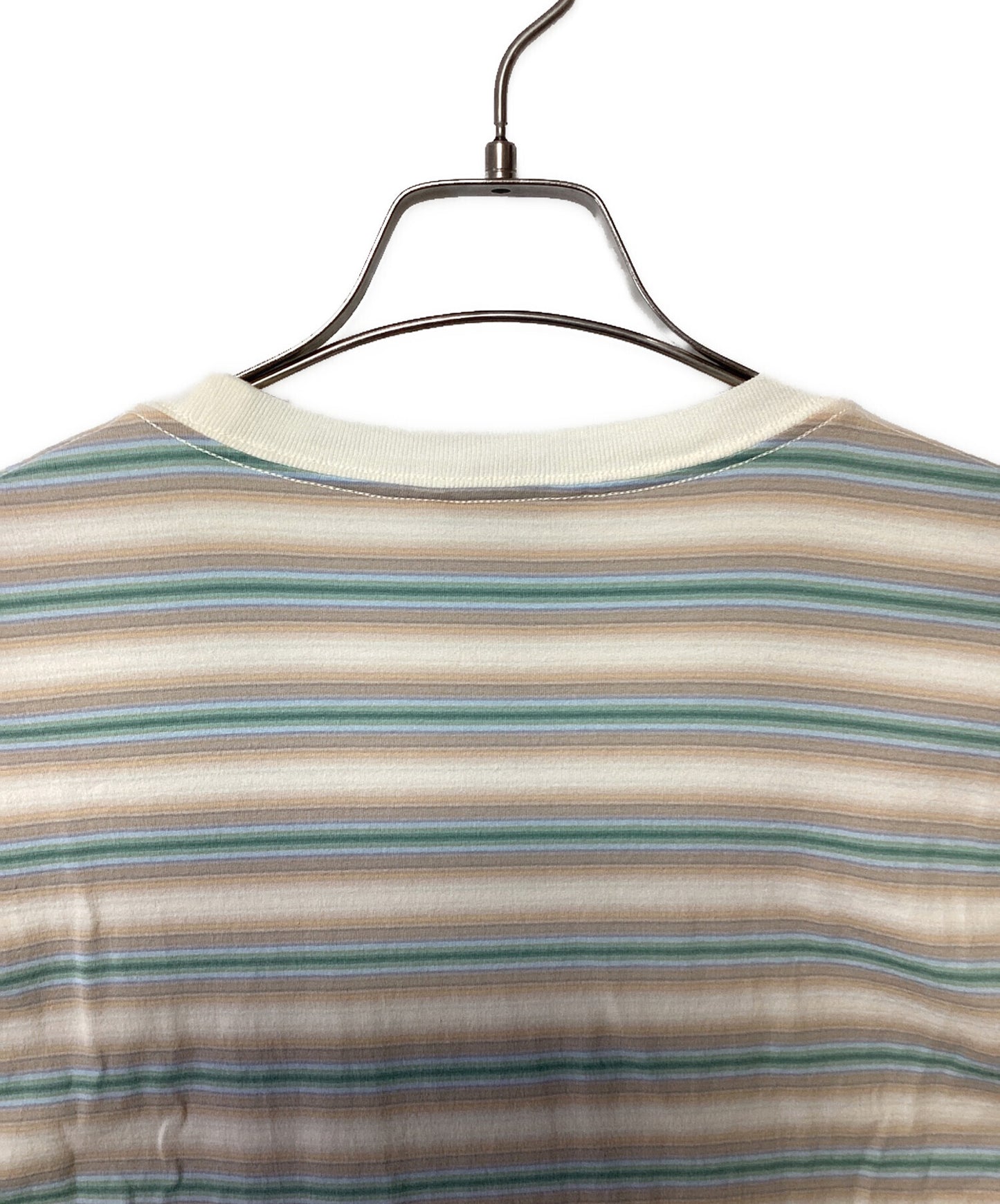 [Pre-owned] AURALEE GRADIENT STRIPE JERSEY LONG-SLEEVED T-SHIRT A25AP01GJ