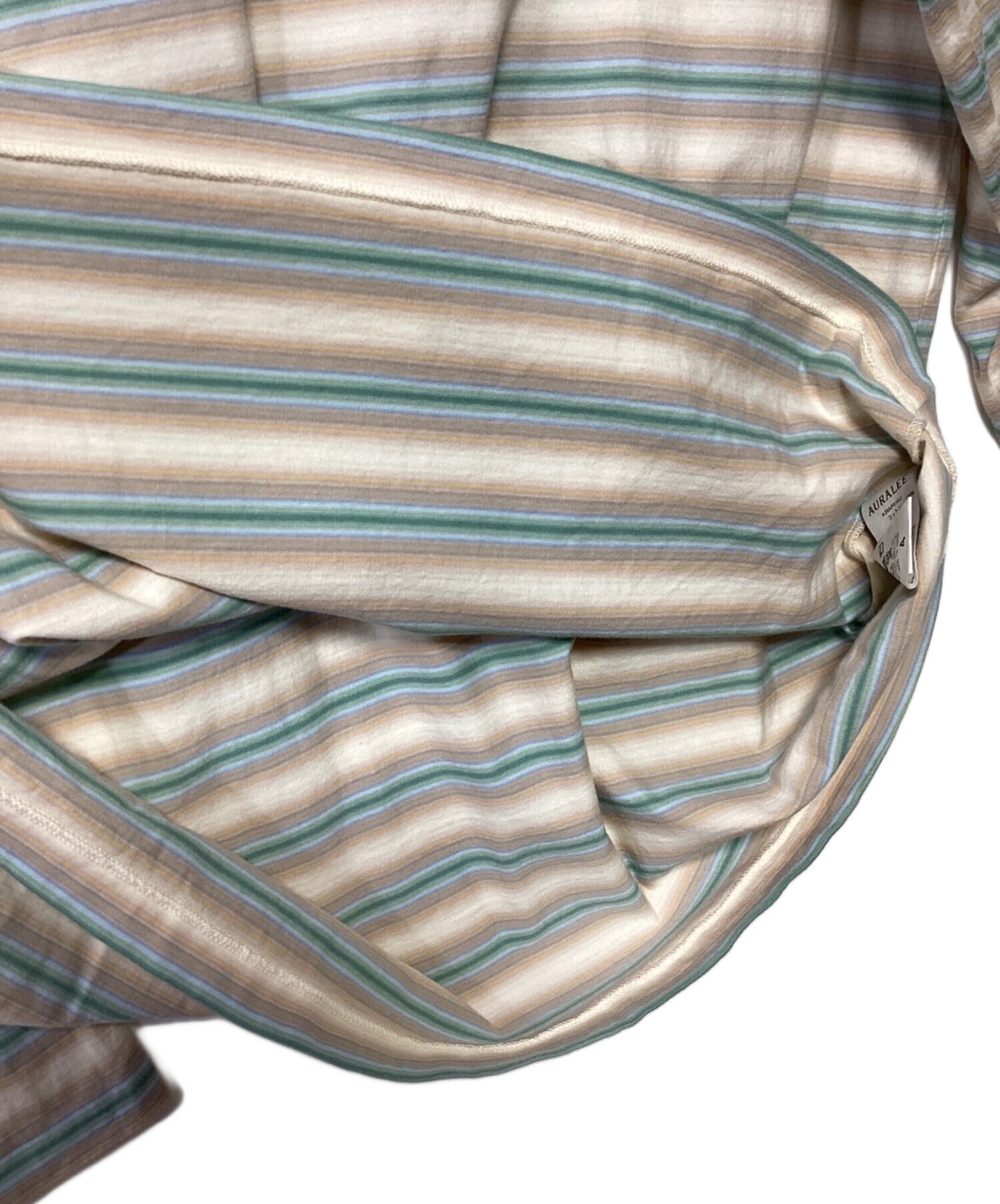 [Pre-owned] AURALEE GRADIENT STRIPE JERSEY LONG-SLEEVED T-SHIRT A25AP01GJ