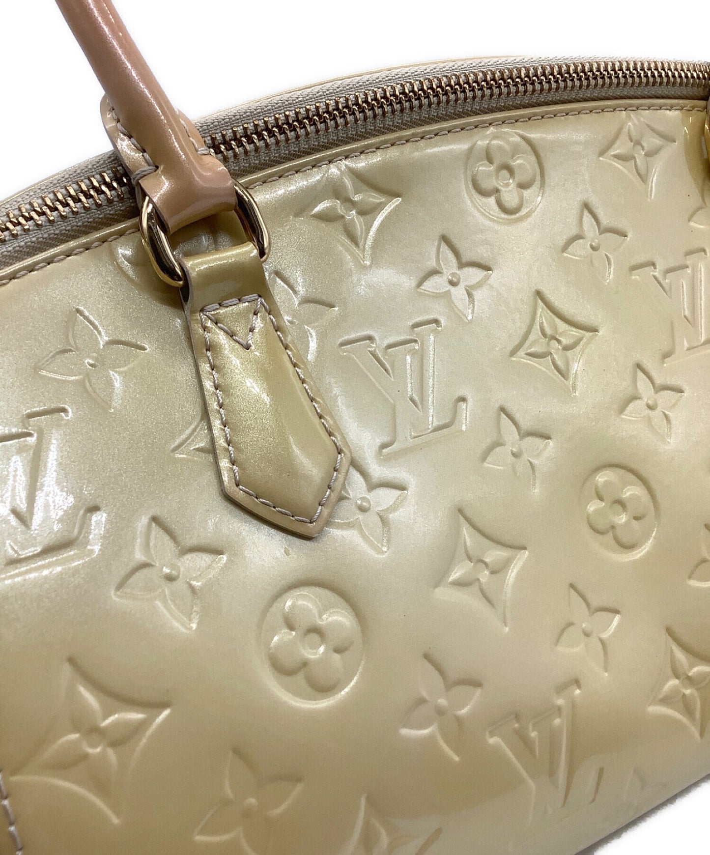 [Pre-owned] LOUIS VUITTON Vernis Sherwood PM Bronze Coraille M91491