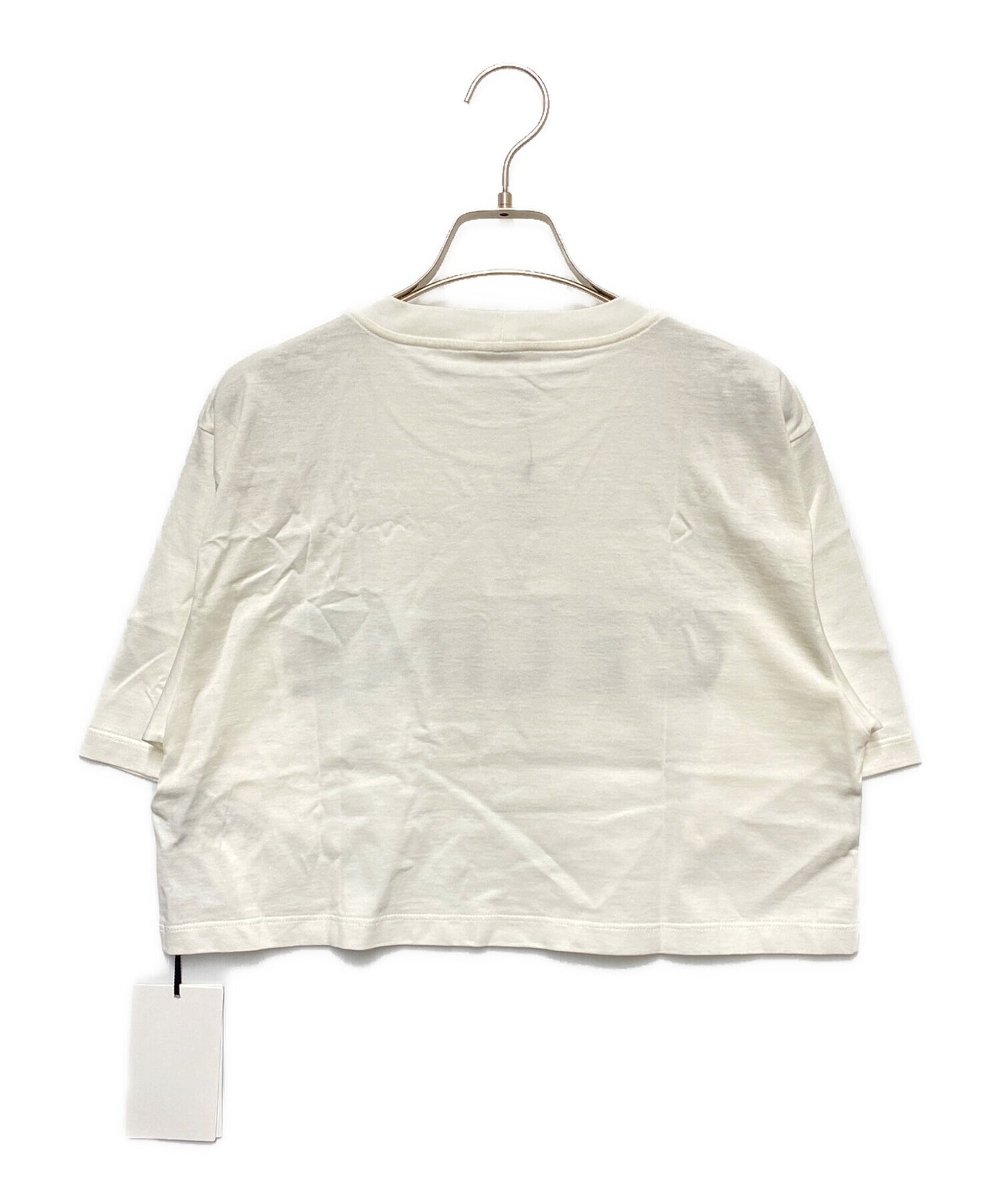 [Pre-owned] CELINE Cropped CELINE T-shirt 2X761671Q