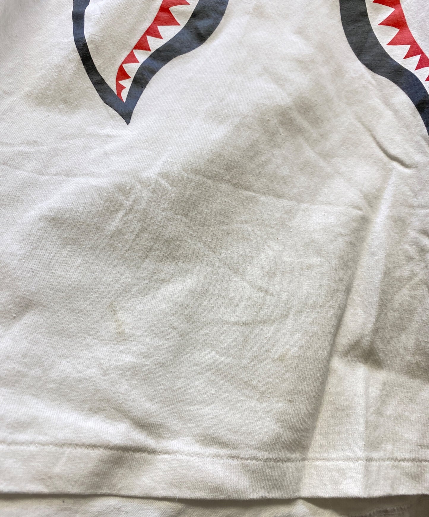 [Pre-owned] A BATHING APE 1ST CAMO SHARK TEE