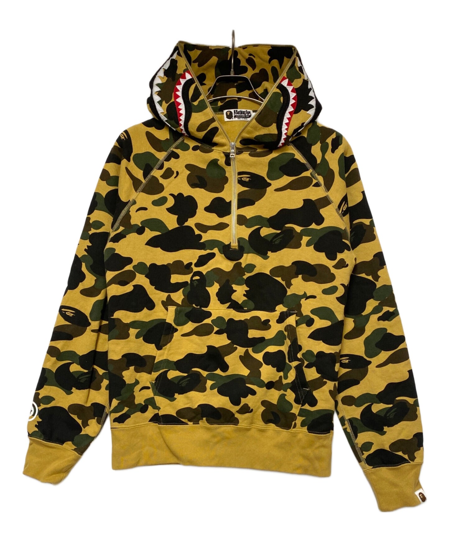 [Pre-owned] A BATHING APE half-zip parka 001PPD801011X