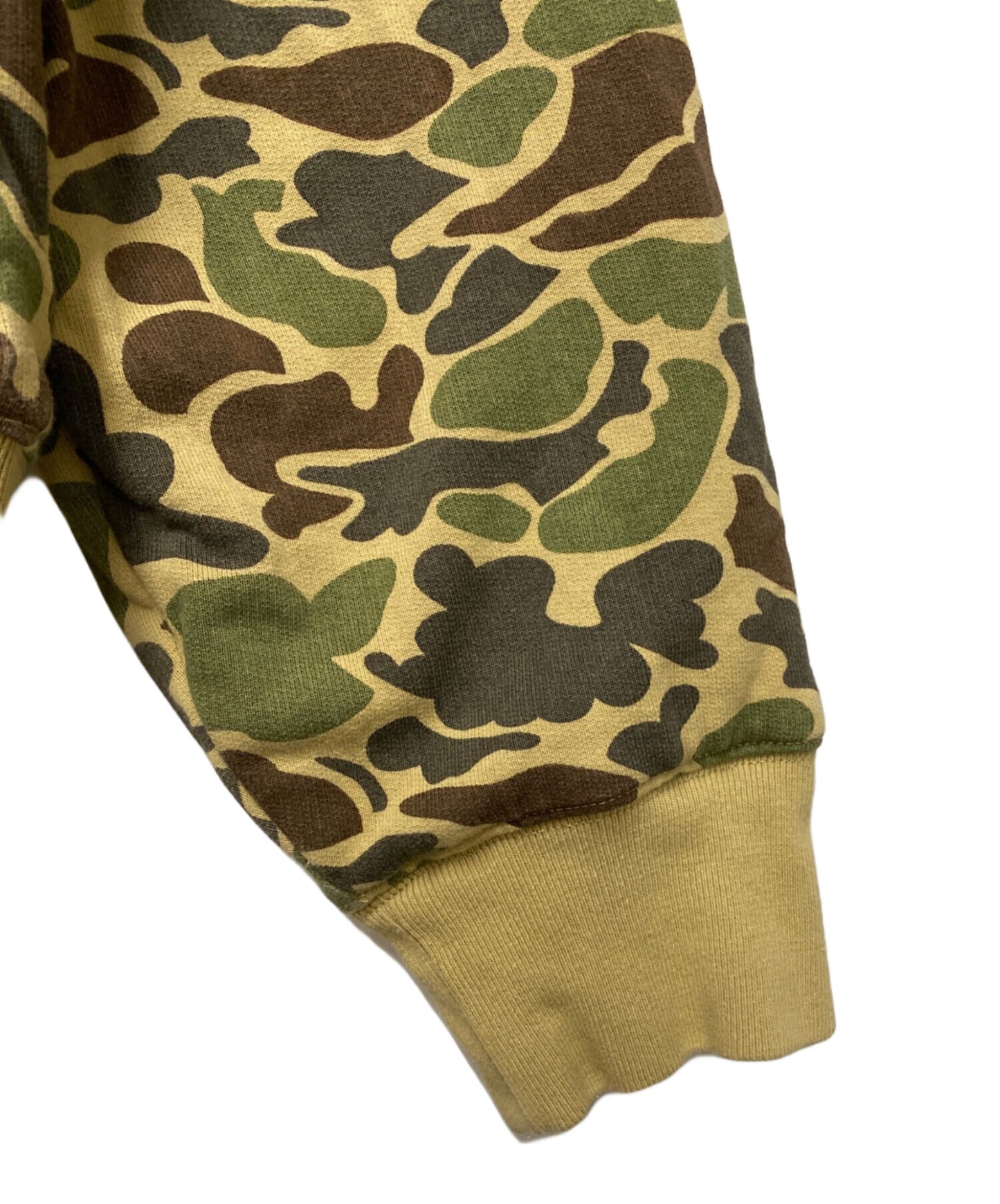[Pre-owned] stussy CAMO DOUBLE FACE ZIP HOODIE 118466