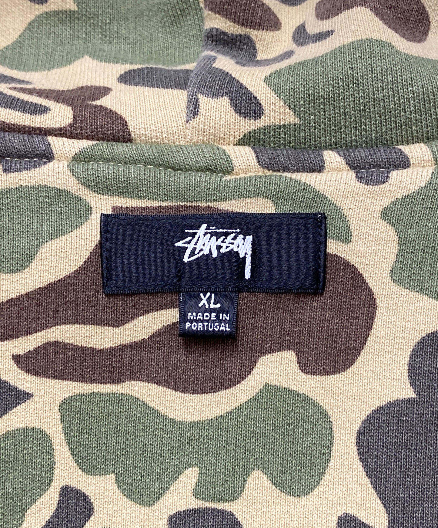 [Pre-owned] stussy CAMO DOUBLE FACE ZIP HOODIE 118466