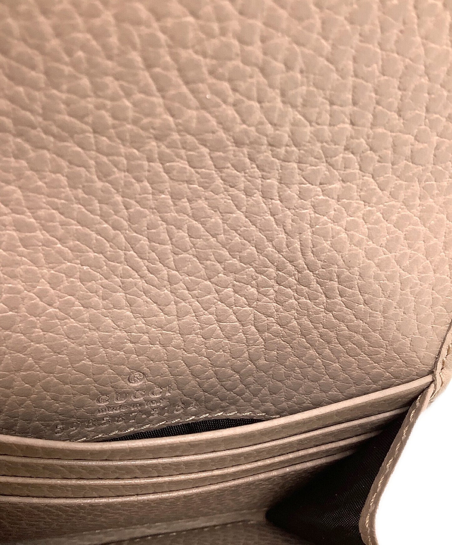 [Pre-owned] GUCCI Bifold wallet GUCCI 598587 GG Marmont 598587