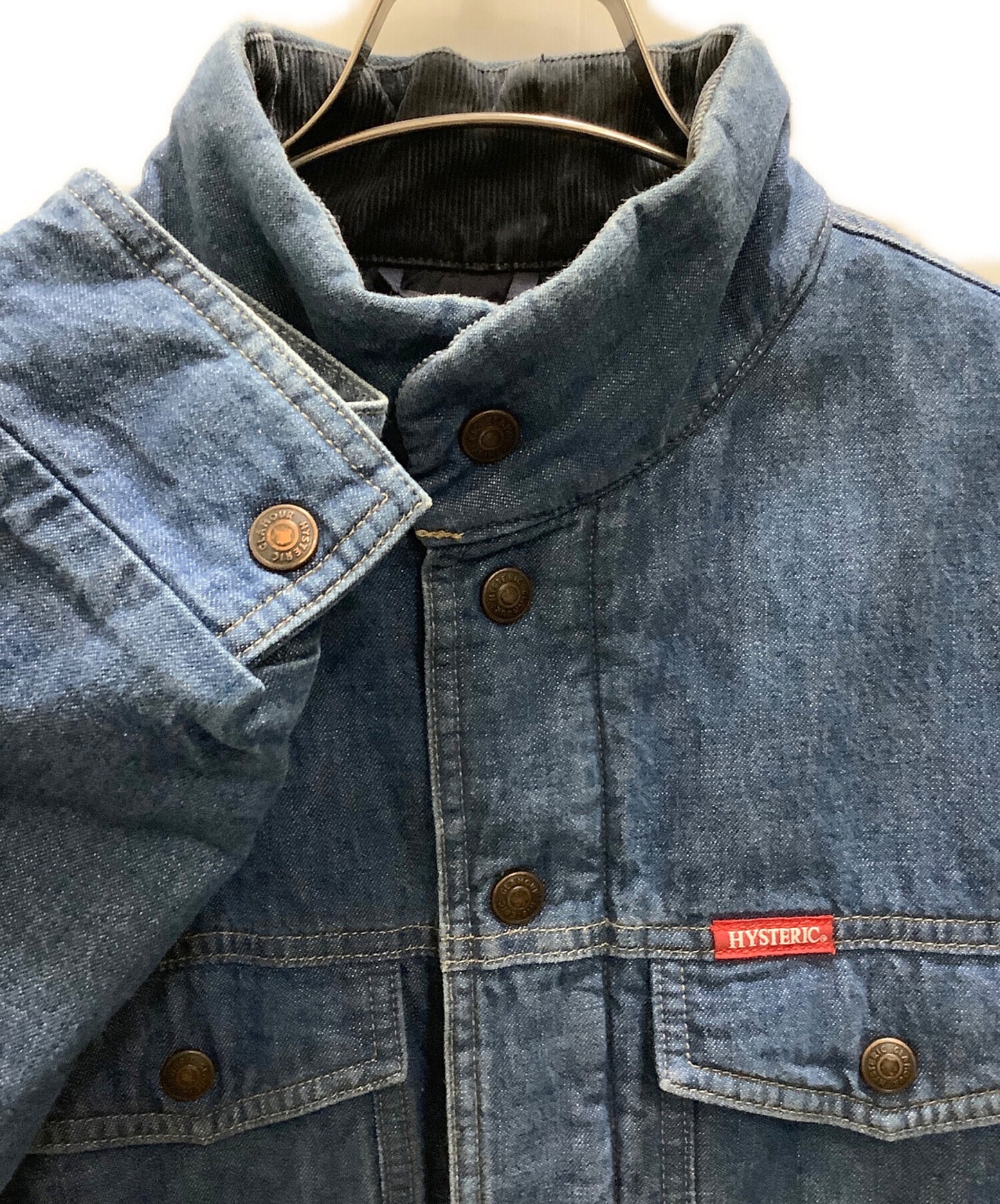 [Pre-owned] Hysteric Glamour Cotton Denim Jacket Hysteric Glamour