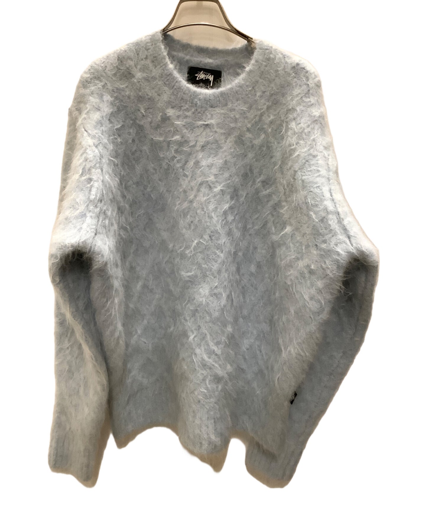 [Pre-owned] stussy Fuzzy Lattice Crew Sweater stussy 117198 117198