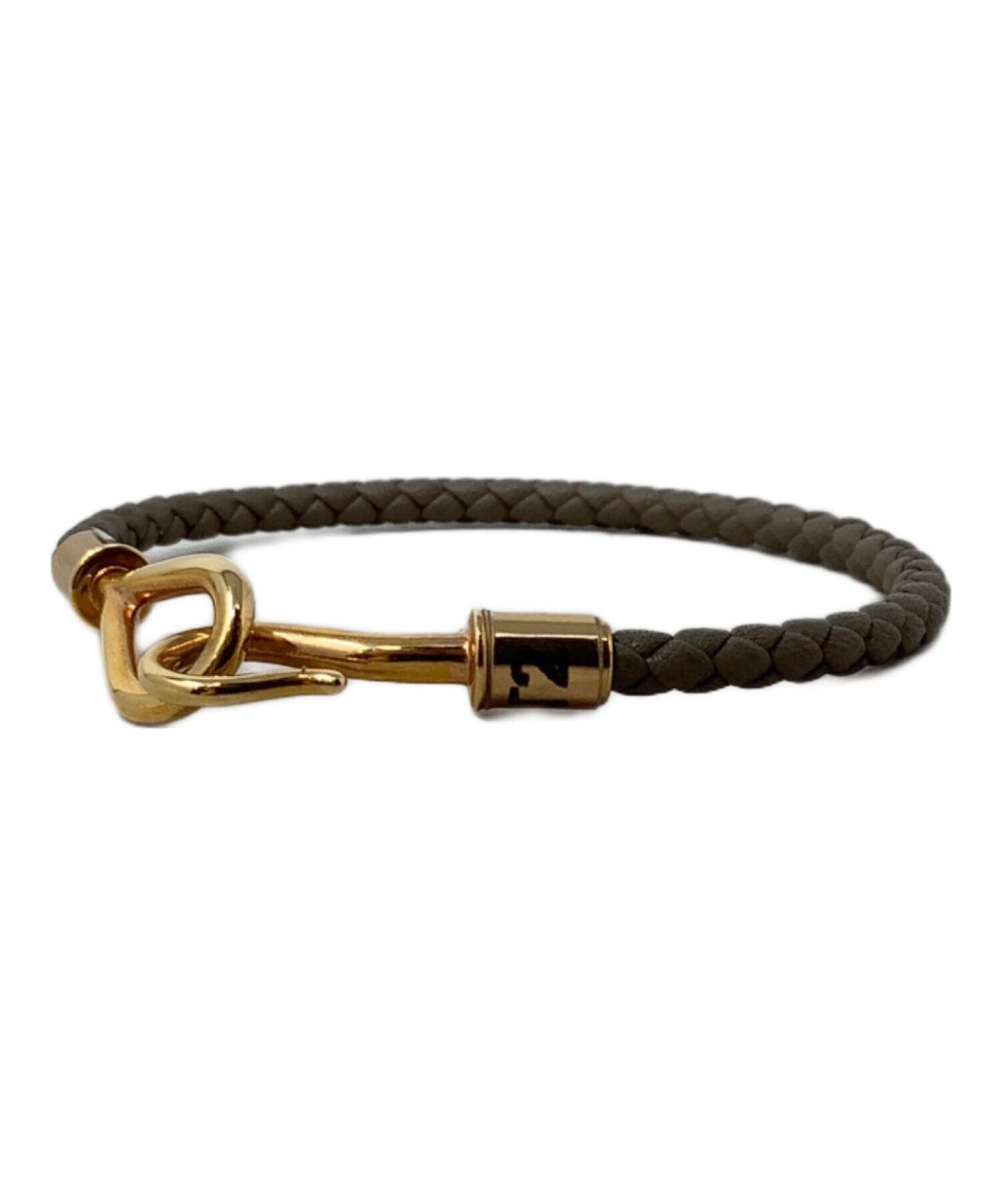 [Pre-owned] HERMES Leather bracelet HERMES Jumbo H