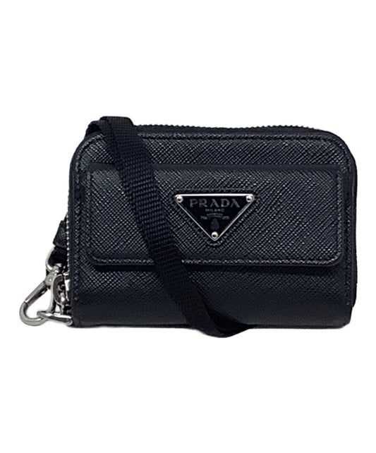 [Pre-owned] PRADA Coin purse PRADA 2MR044 SAFFIANO TRIANGOLO 2MR044