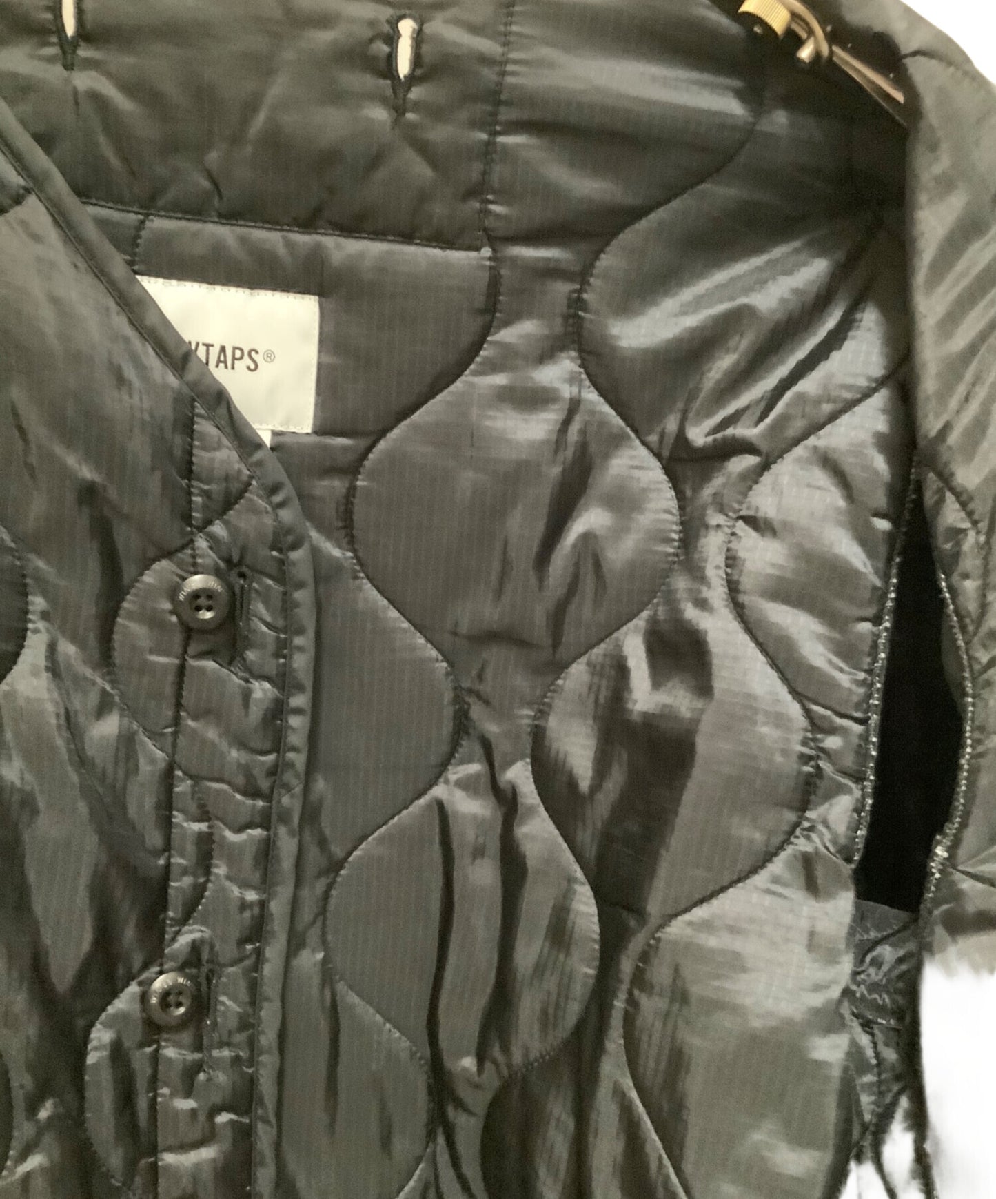 [Pre-owned] WTAPS Quilted Jacket 192BRDT-JKM05