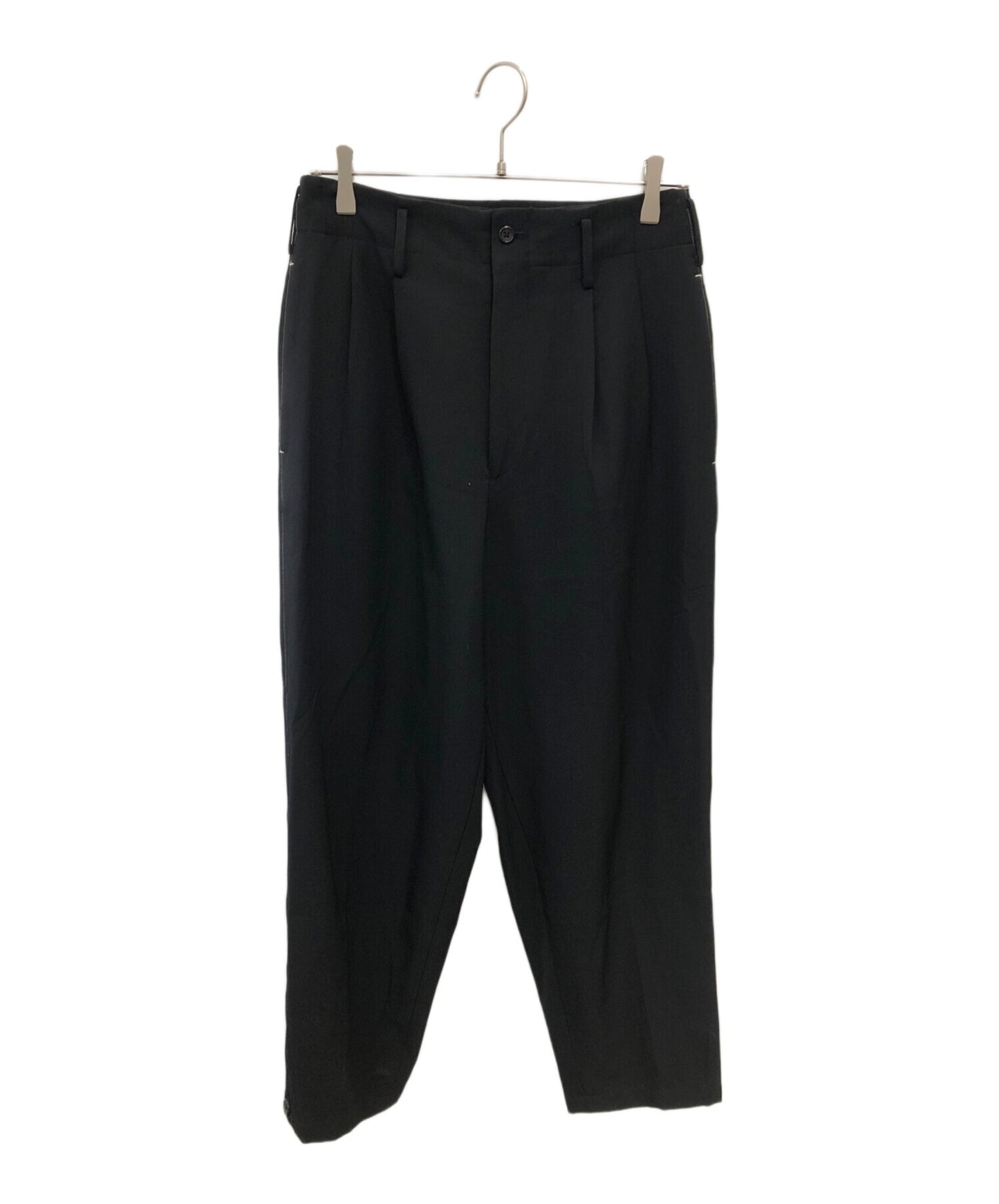 [Pre-owned] Yohji Yamamoto pour homme 90's OLD WOOL TACK WIDE PANTS HI-P48-161