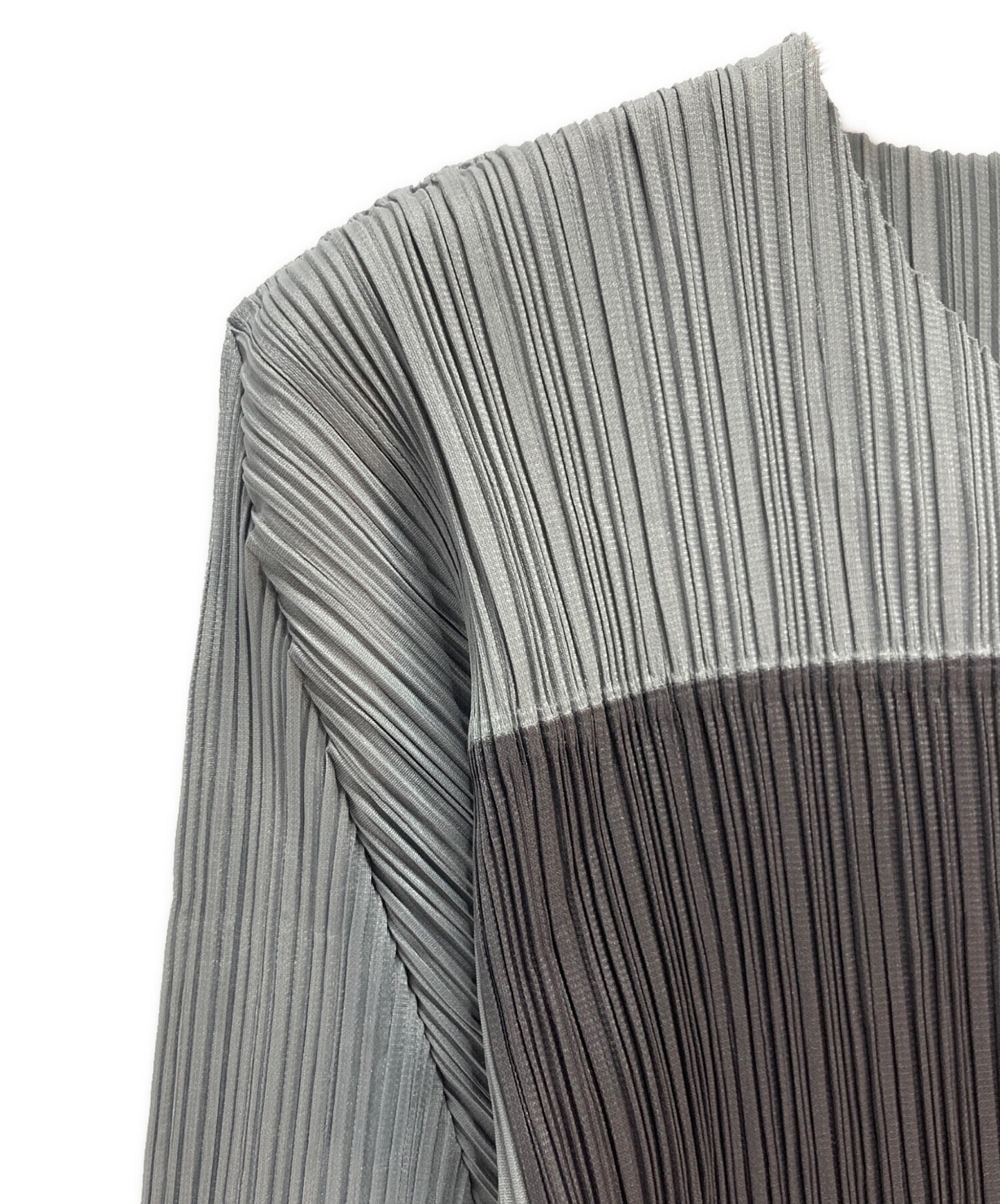 [Pre-owned] PLEATS PLEASE Bicolor pleated cut and sewn PP87-JK404